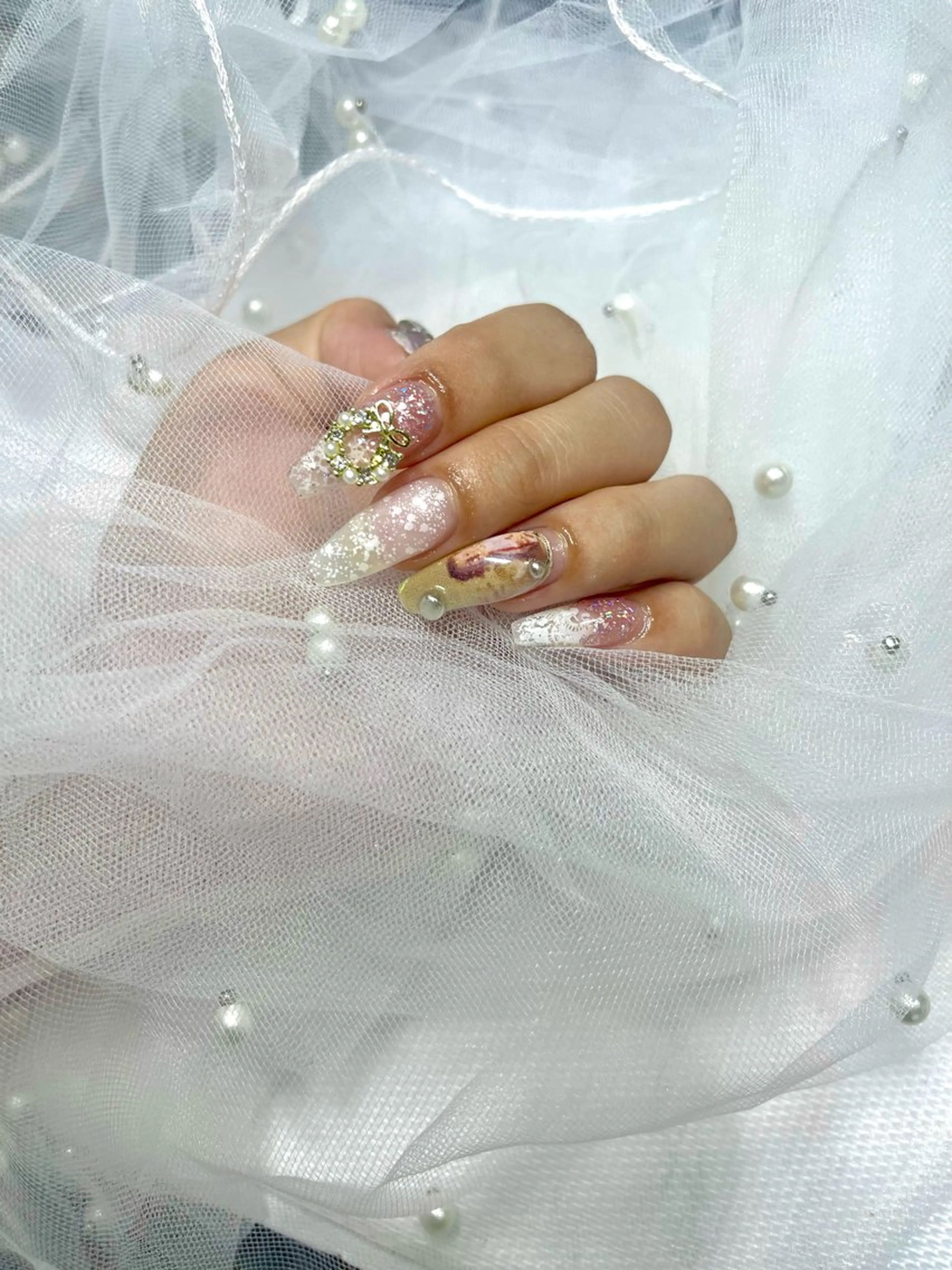 ネイル 冬ネイル クリスマス ハンドネイル fox. nail__sakiのネイルデザイン