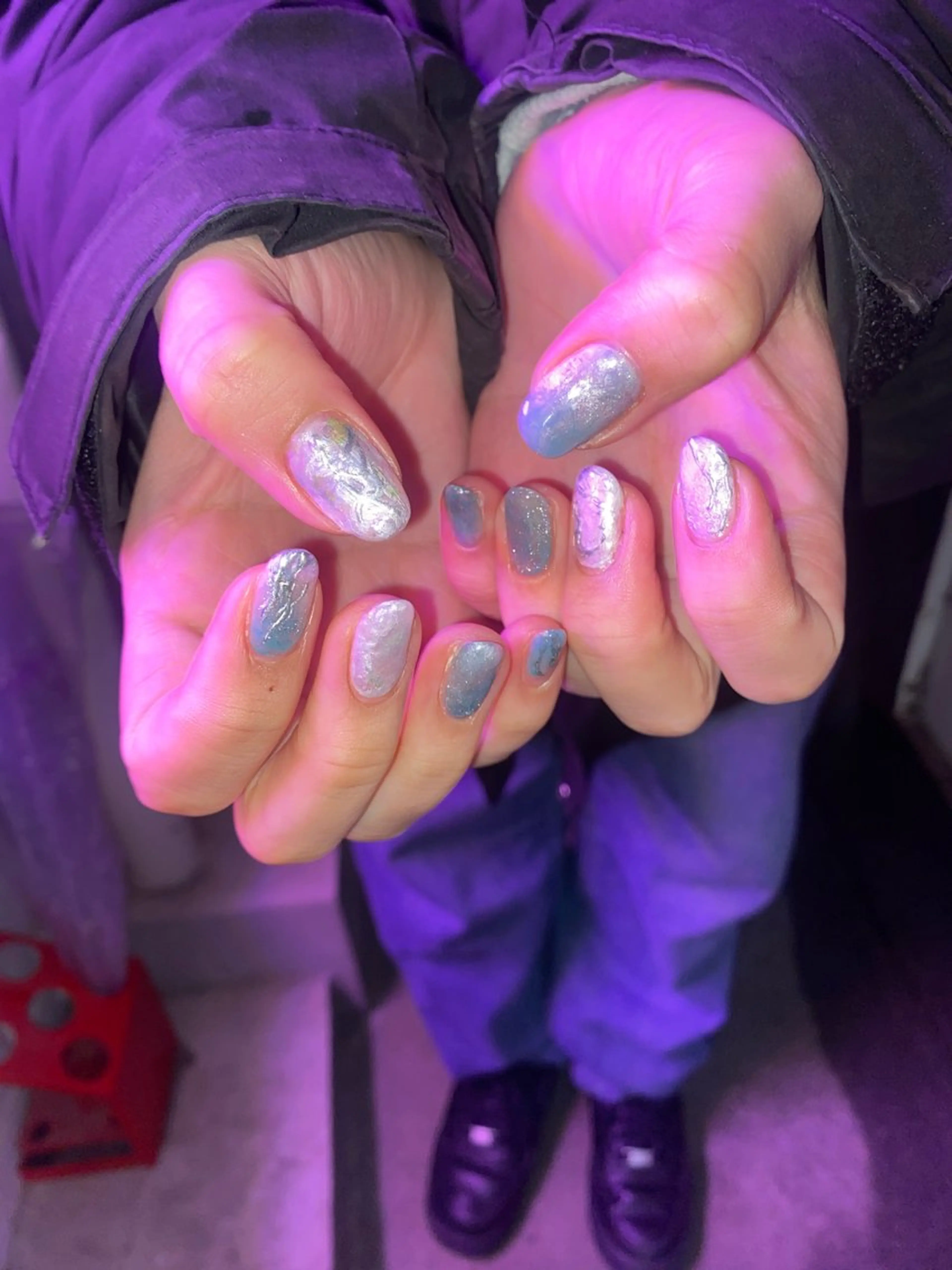 ネイル .unff所属・hana (..)個 性派/メンズネイル◎のネイルデザイン