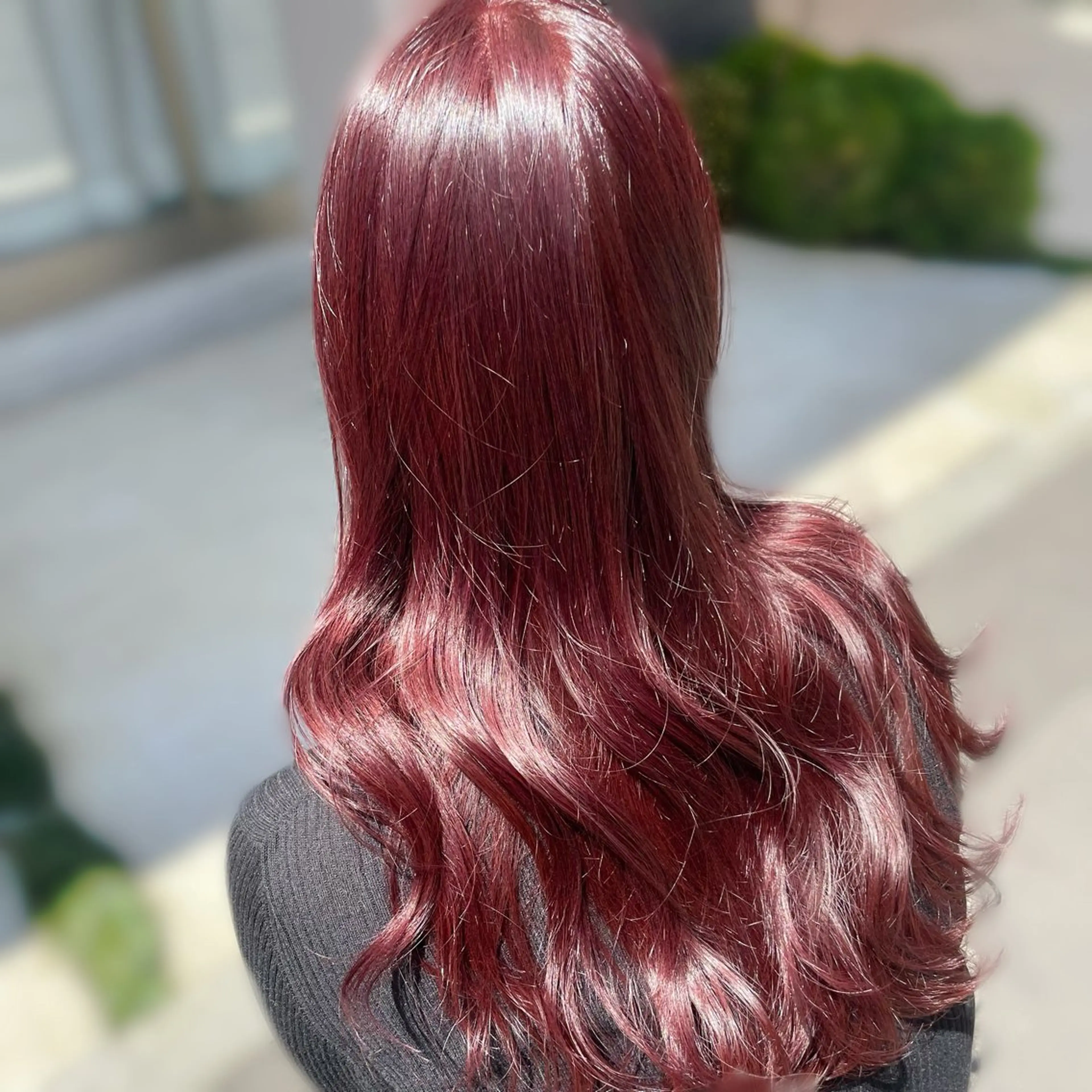 ロング カラー カット ヘアカラー トリートメント kana ブリーチなしカラー✨のヘアスタイル