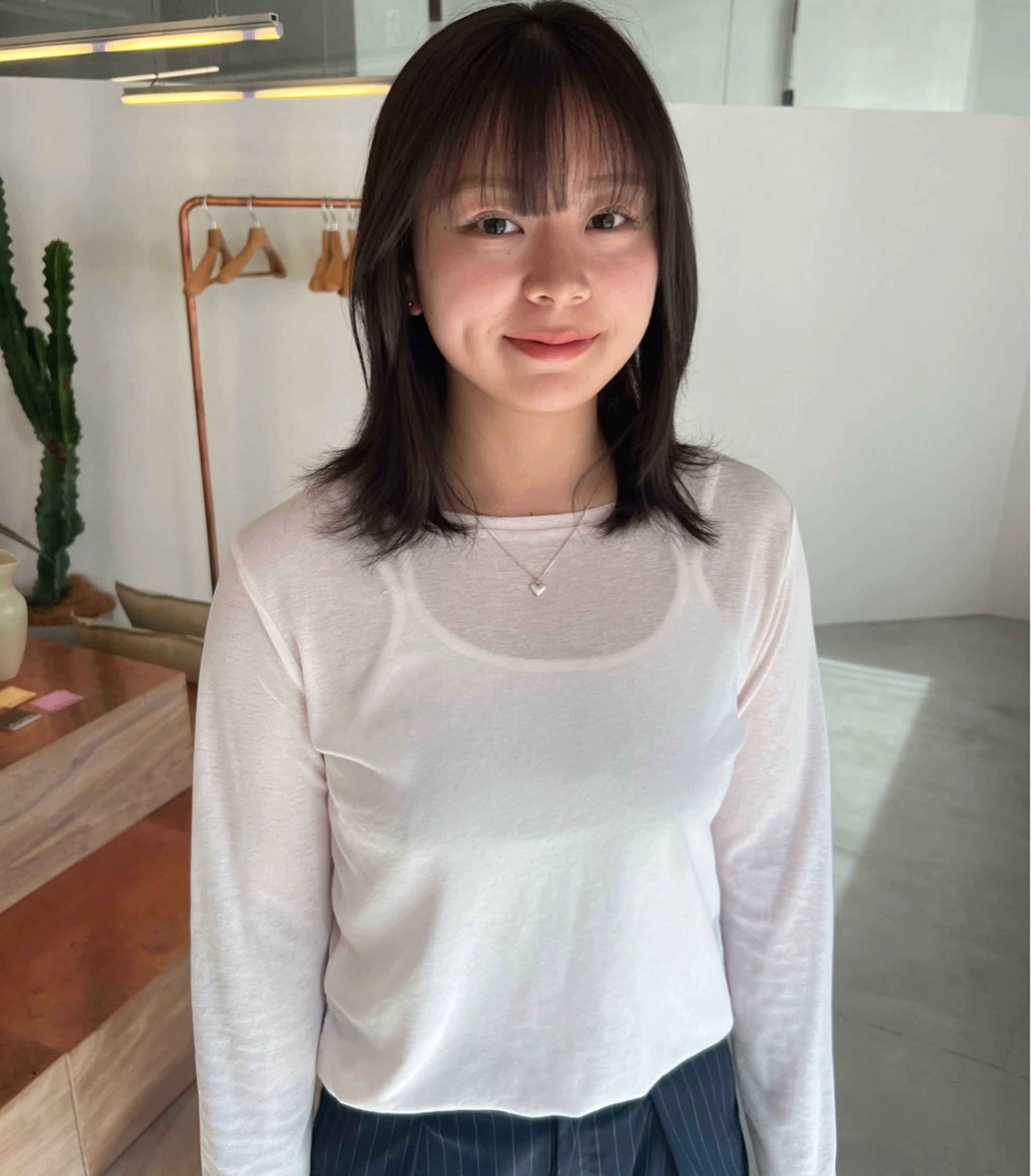 カラー the hinc所属・miyu /大阪 /レイヤーカットのヘアスタイル