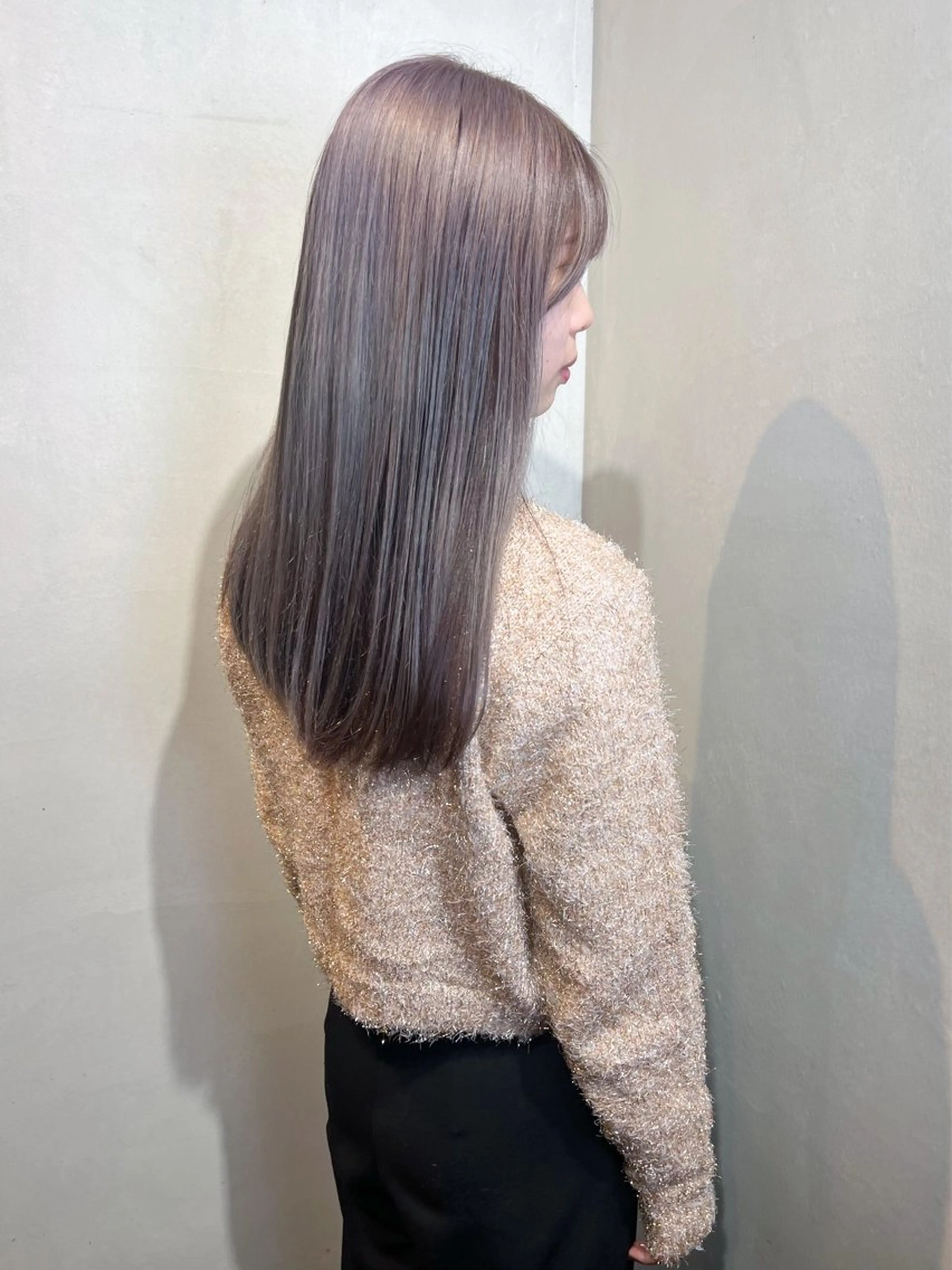 セミロング カラー ヘアカラー Aya/四条烏丸/ インナーカラーのヘアスタイル