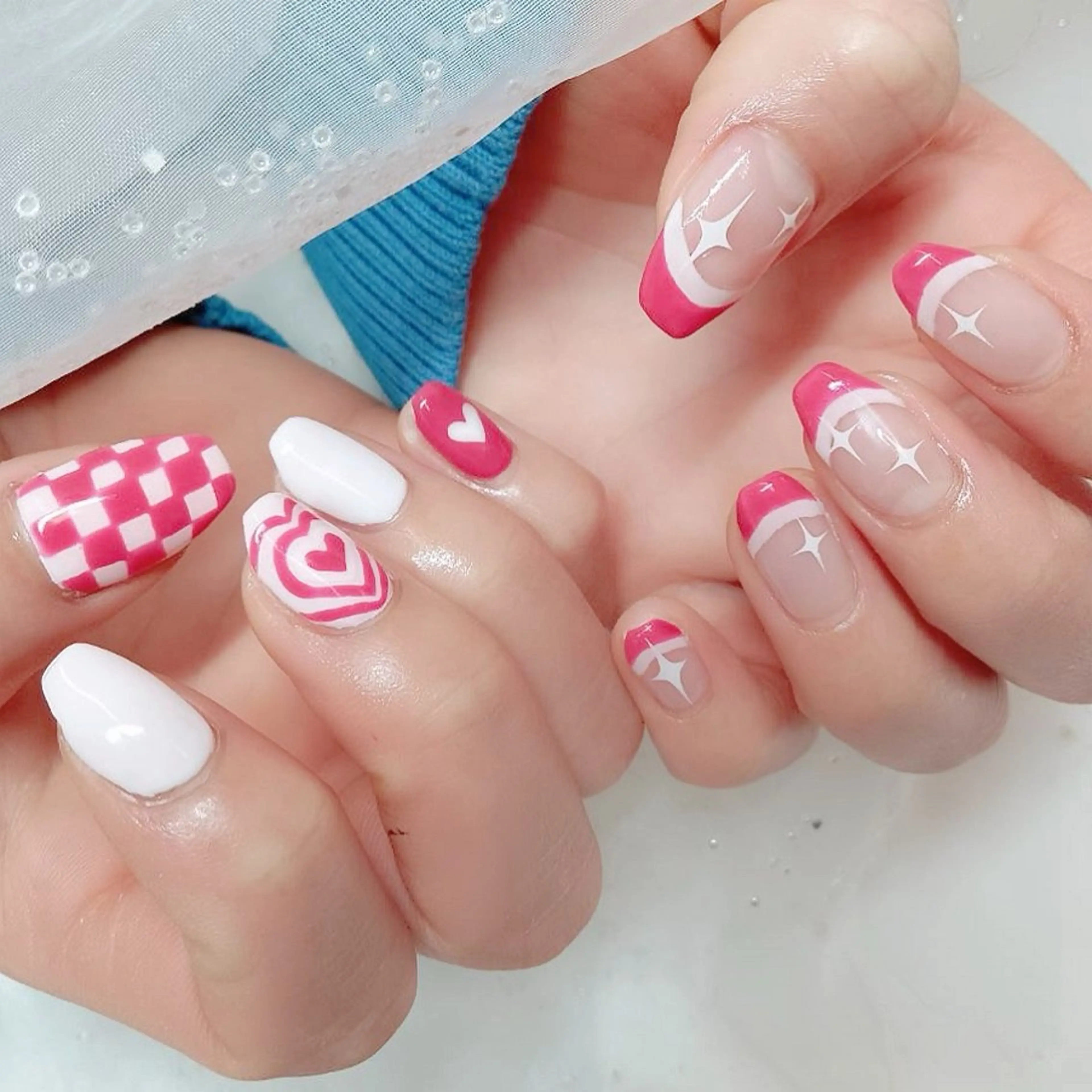 ネイル ハンドネイル 柘植 祐子のネイルデザイン