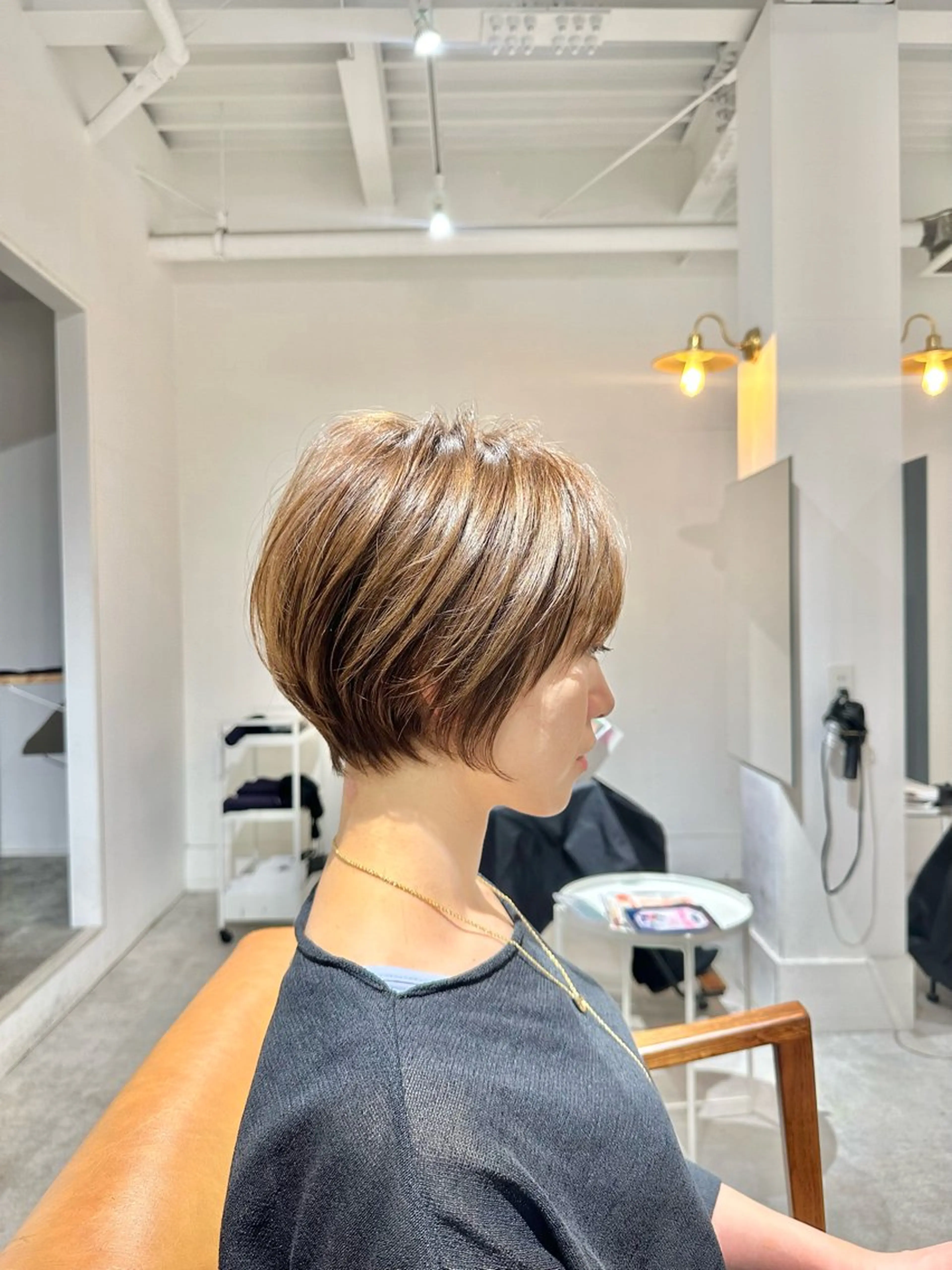 ショート ショートヘア ユイ 別府ですのヘアスタイル