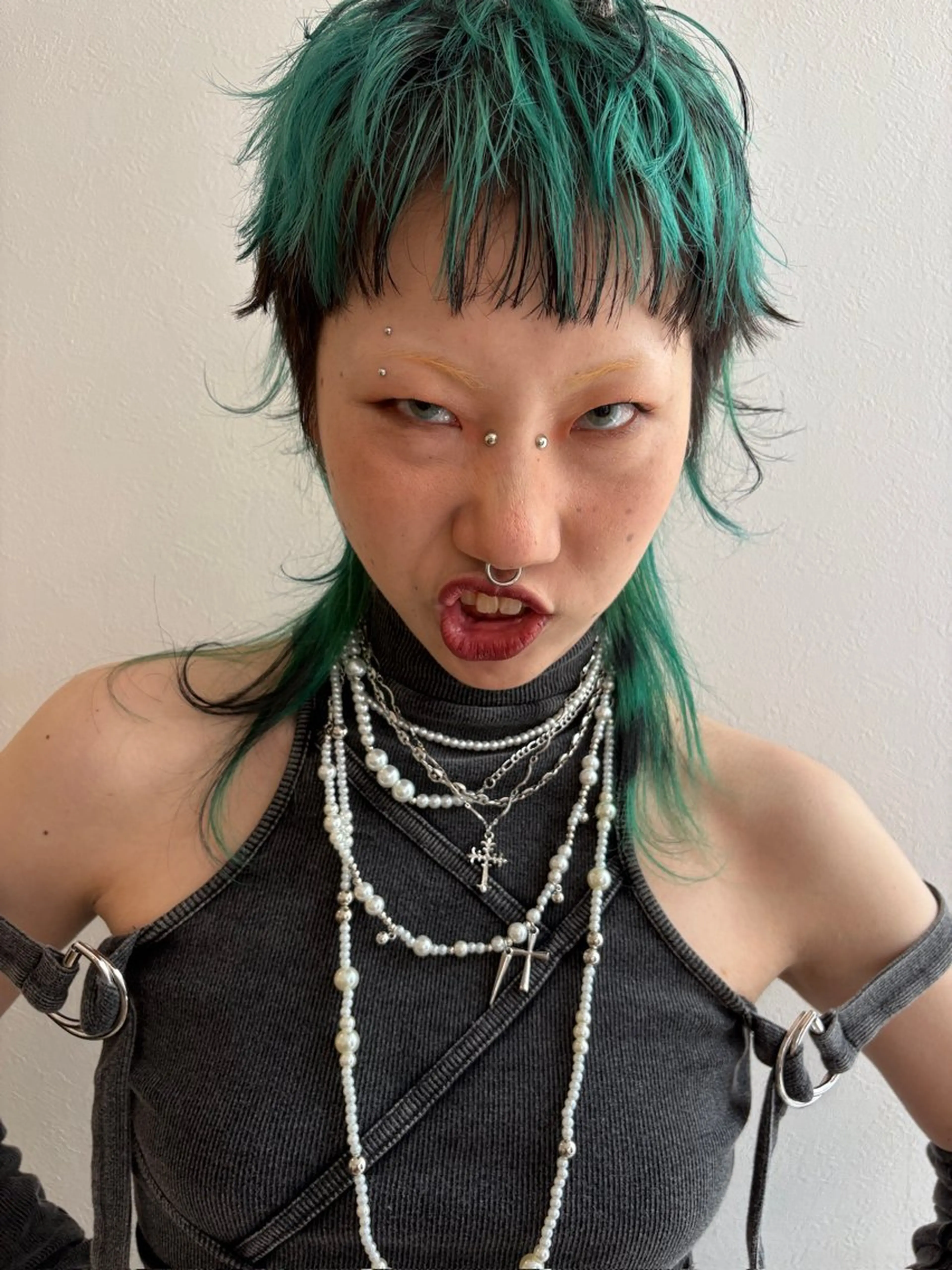 セミロング いりえ しゃけのヘアスタイル