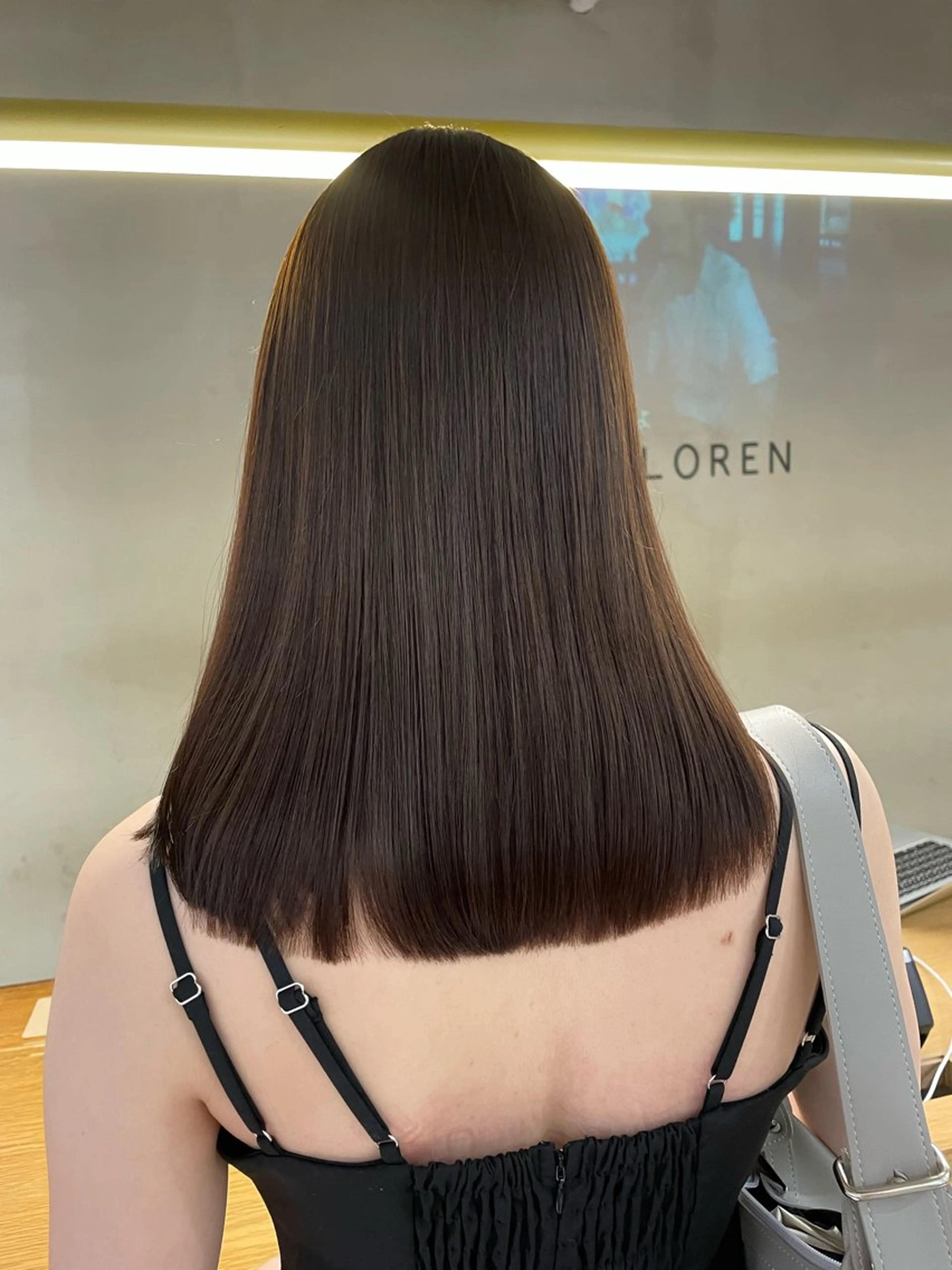 ロング トリートメント 酸性ストレート LOREN/ miuのヘアスタイル