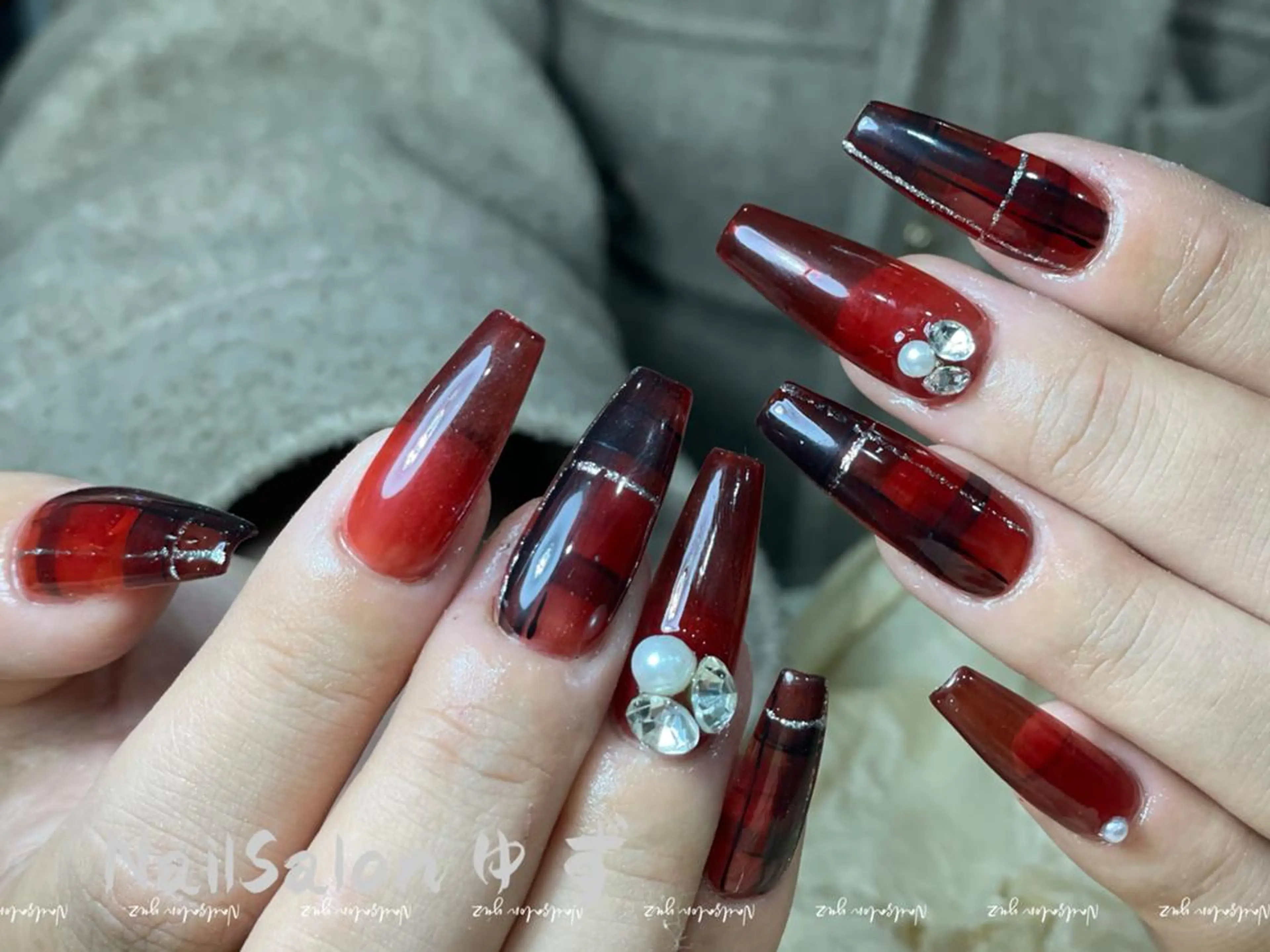 ネイル ハンドネイル MAKI💚💚💚 秋葉原.のネイルデザイン