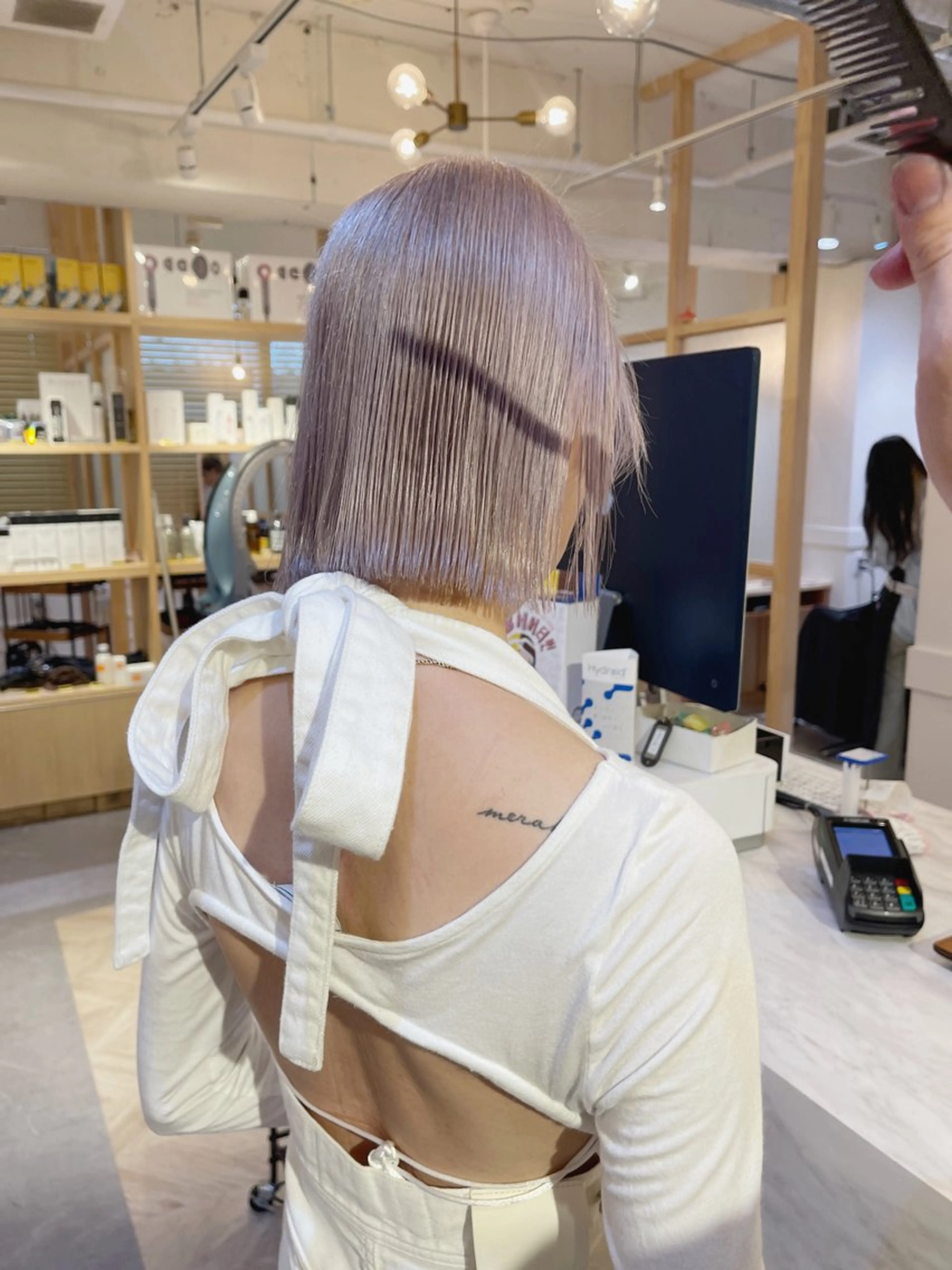 ミディアム カラー カット ヘアカラー トリートメント PALAN K-Beauty SHINJUKU所属・“ミニモ最高評価獲得 “代表"Kohei"のヘアスタイル