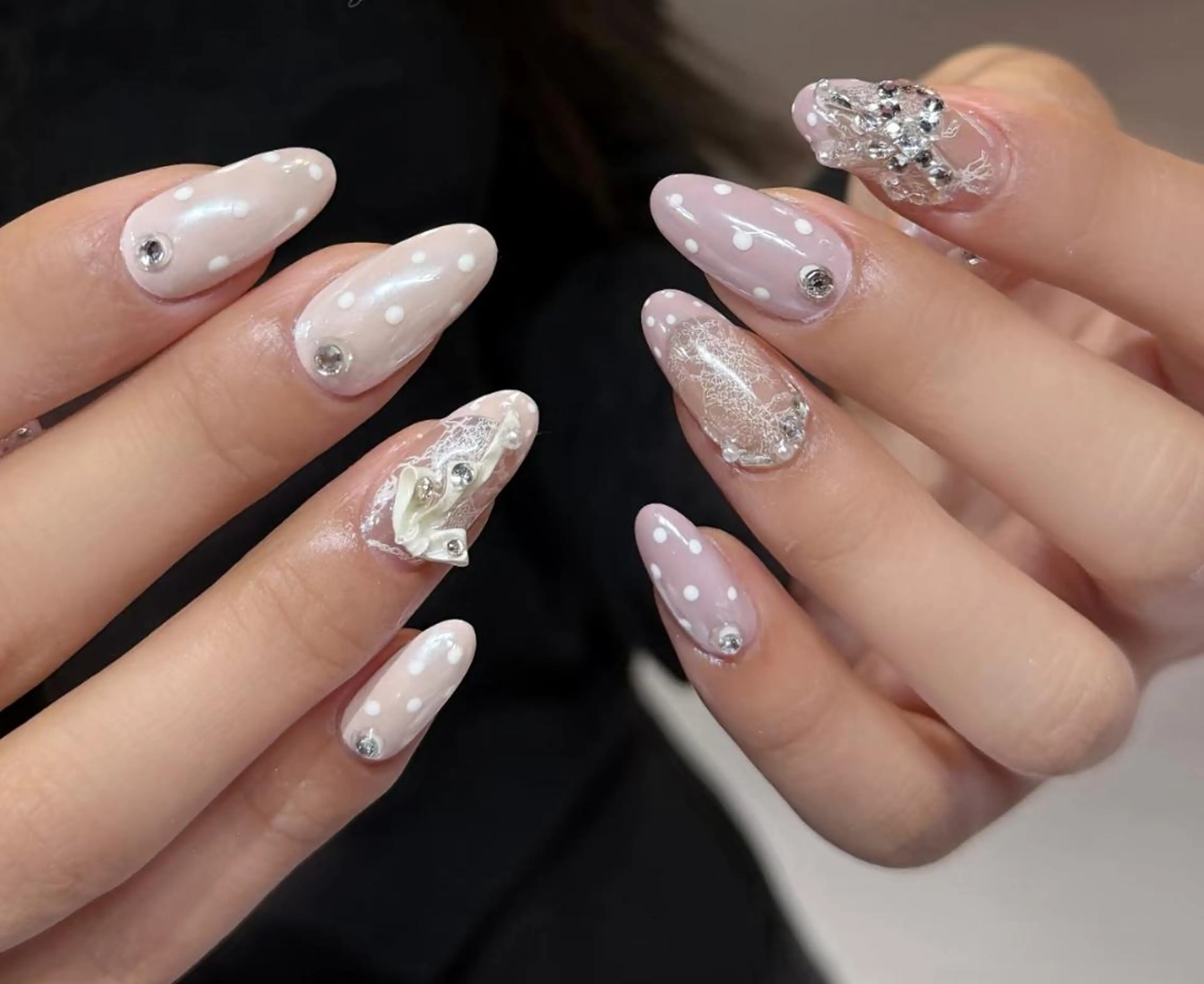 ネイル ハンドネイル By moonネイル 🌷ワンホン/韓国風のネイルデザイン