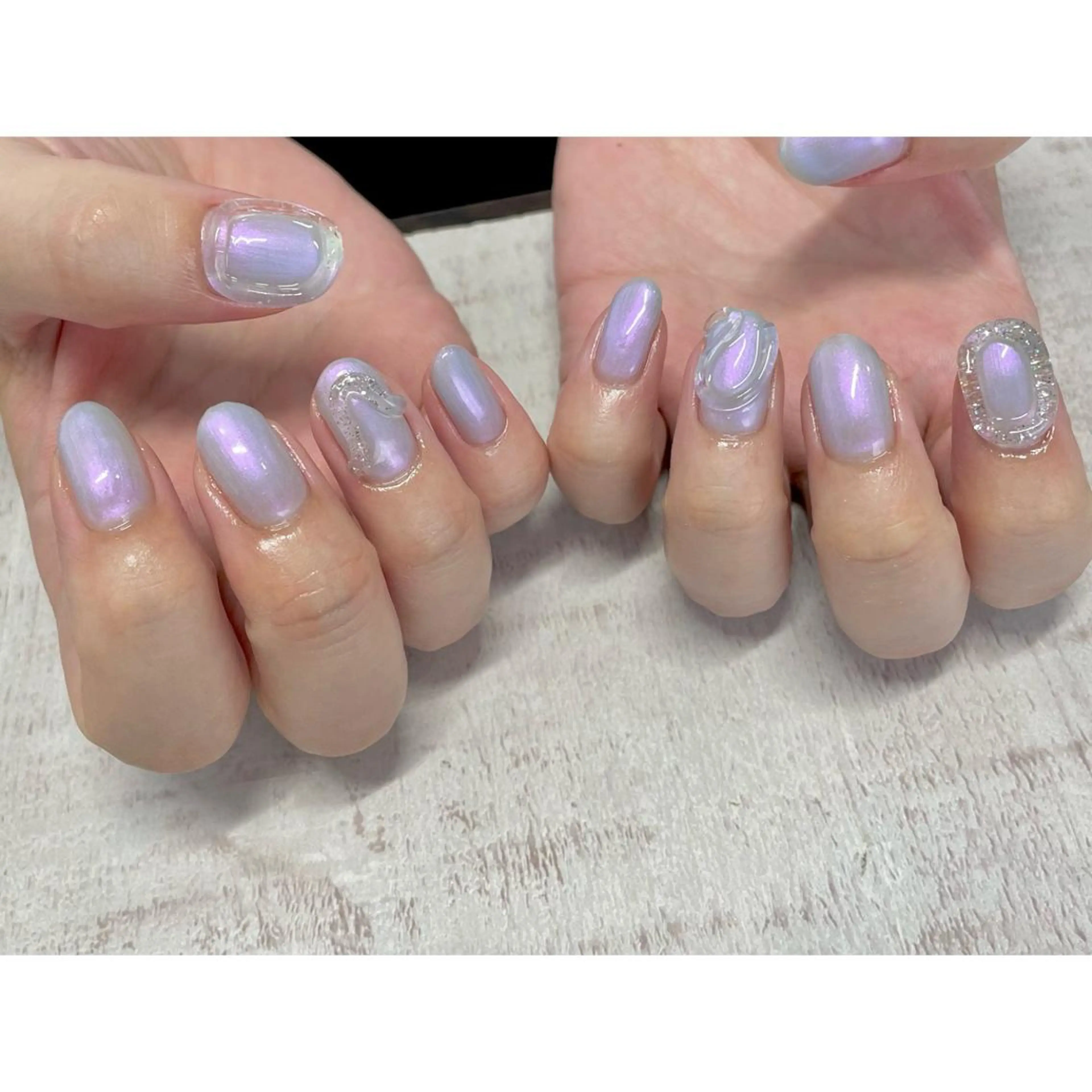 ネイル 𖡼 yumenoのネイルデザイン