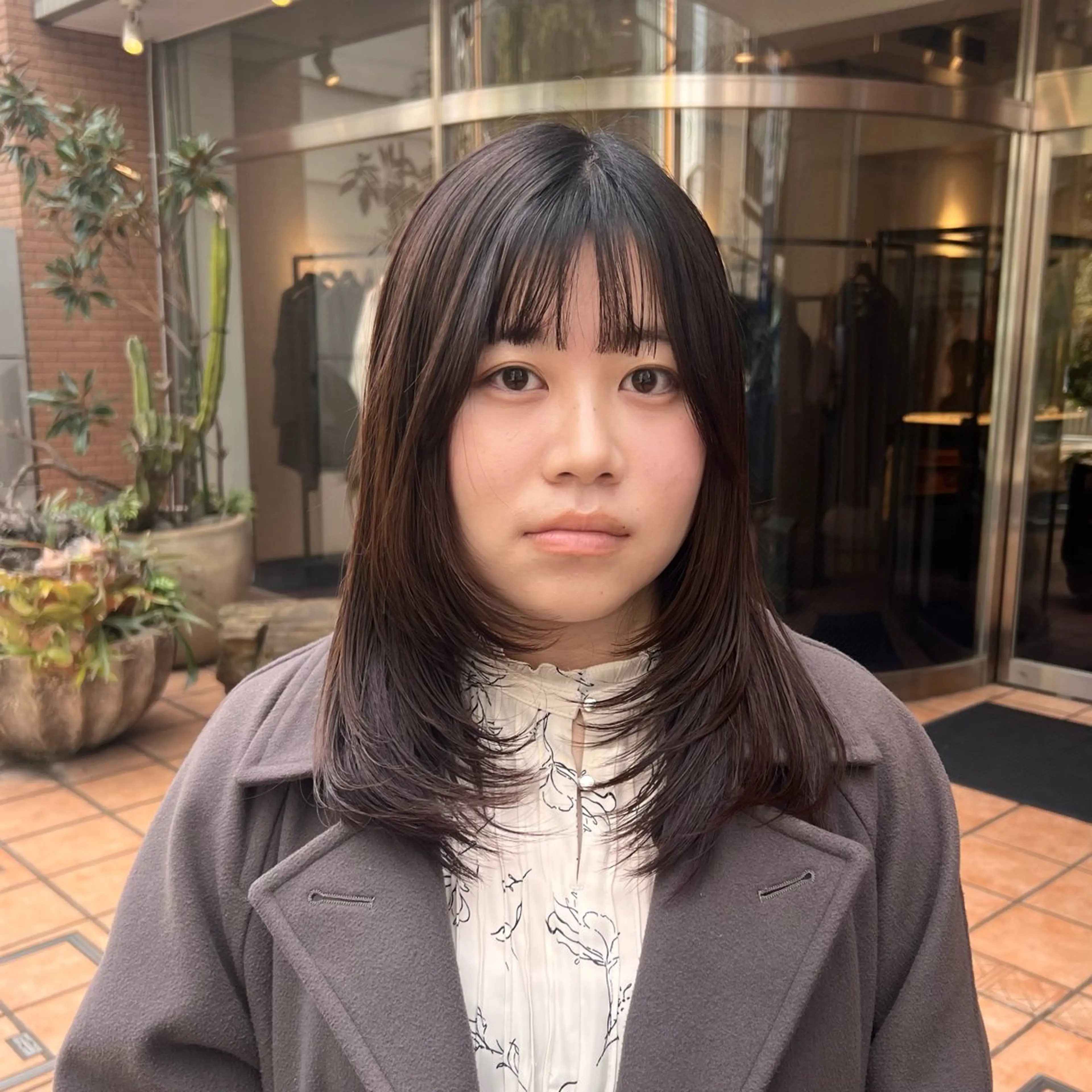 ミディアム カット RENJISHI omotesando所属・ショート/ メンズ 🌿‬narumiのヘアスタイル