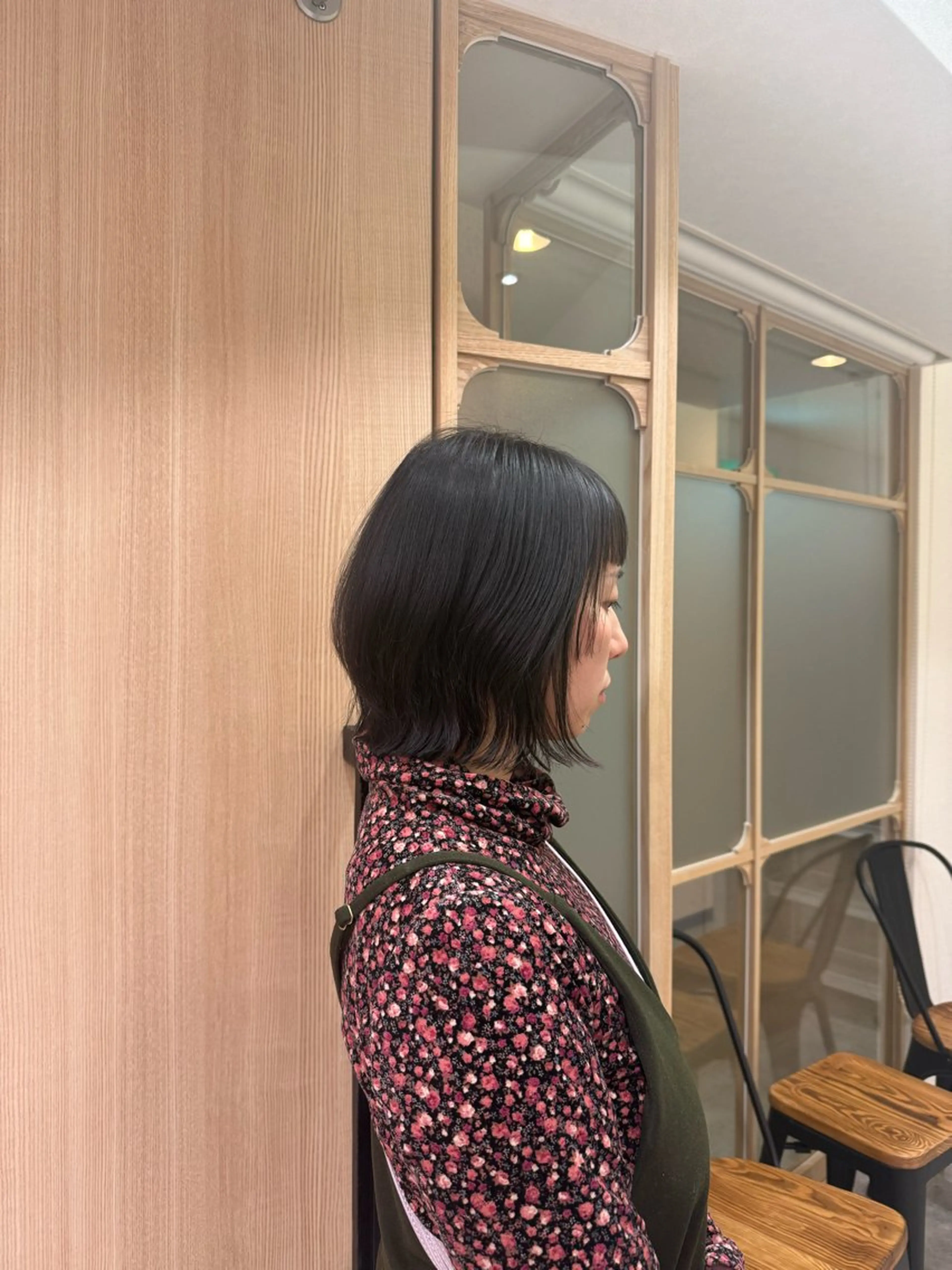 ミディアム ボブ くびれヘア RosierBlue 工藤のヘアスタイル