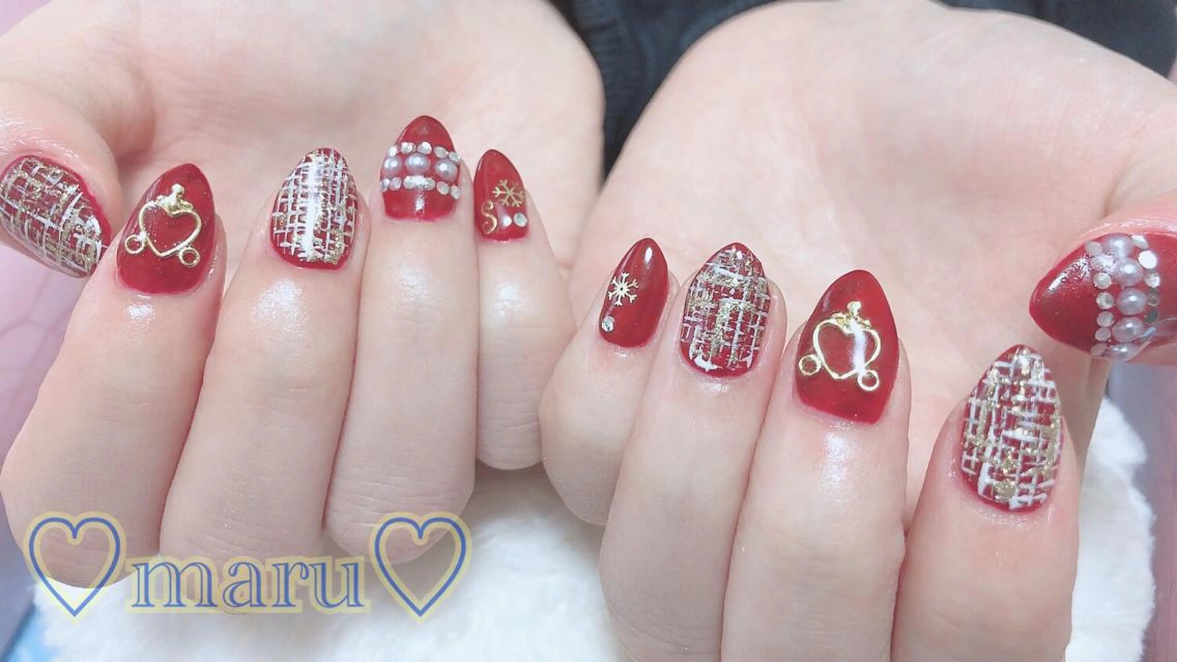 ネイル ハンドネイル フットネイル まるみ ♡のネイルデザイン