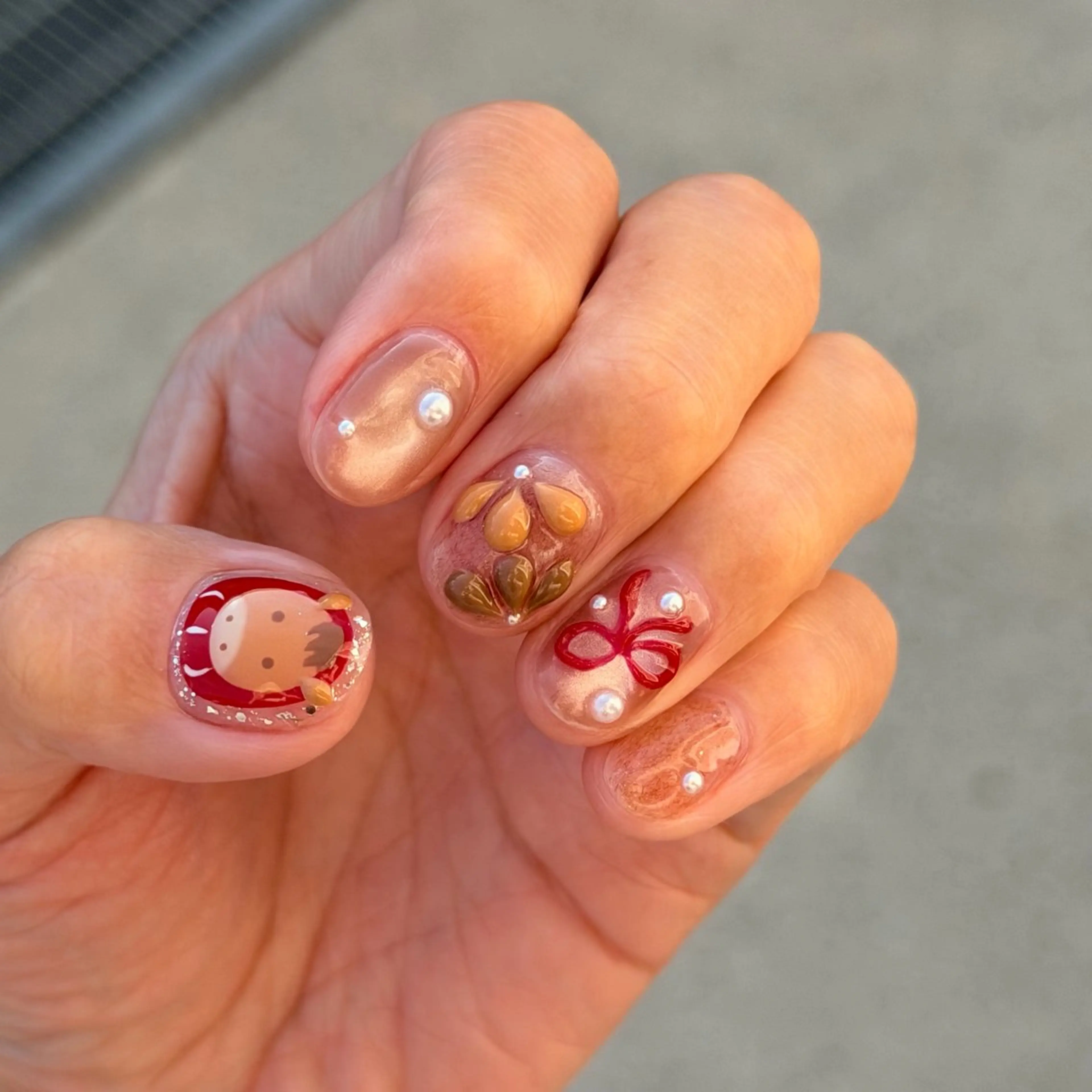 ネイル アートネイル soleil所属・舞鶴 奈々美のネイルデザイン