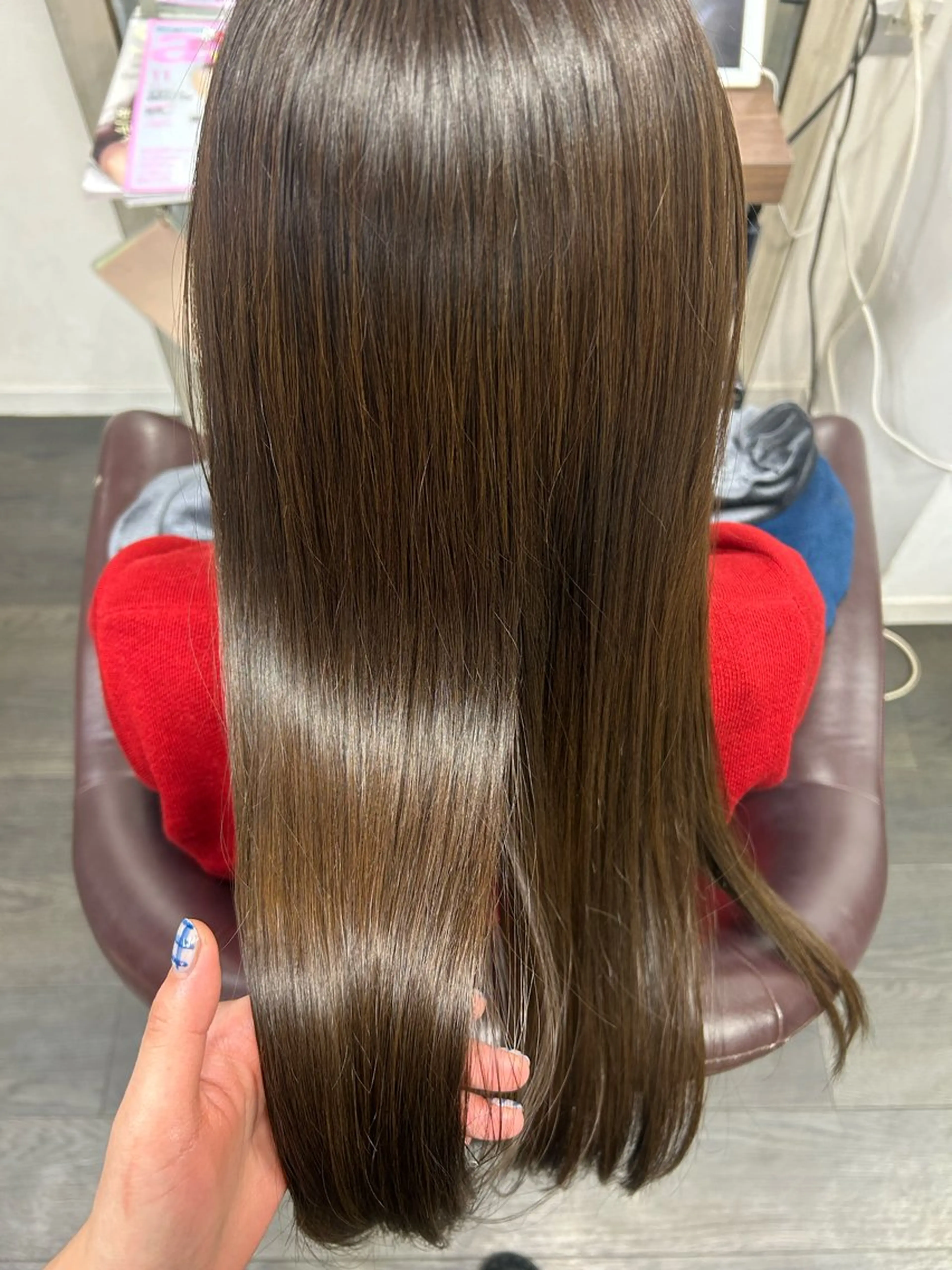 【💬口コミ書いてくださる方限定✨】ワンカラー＋1 step treatment☘️🫧の写真