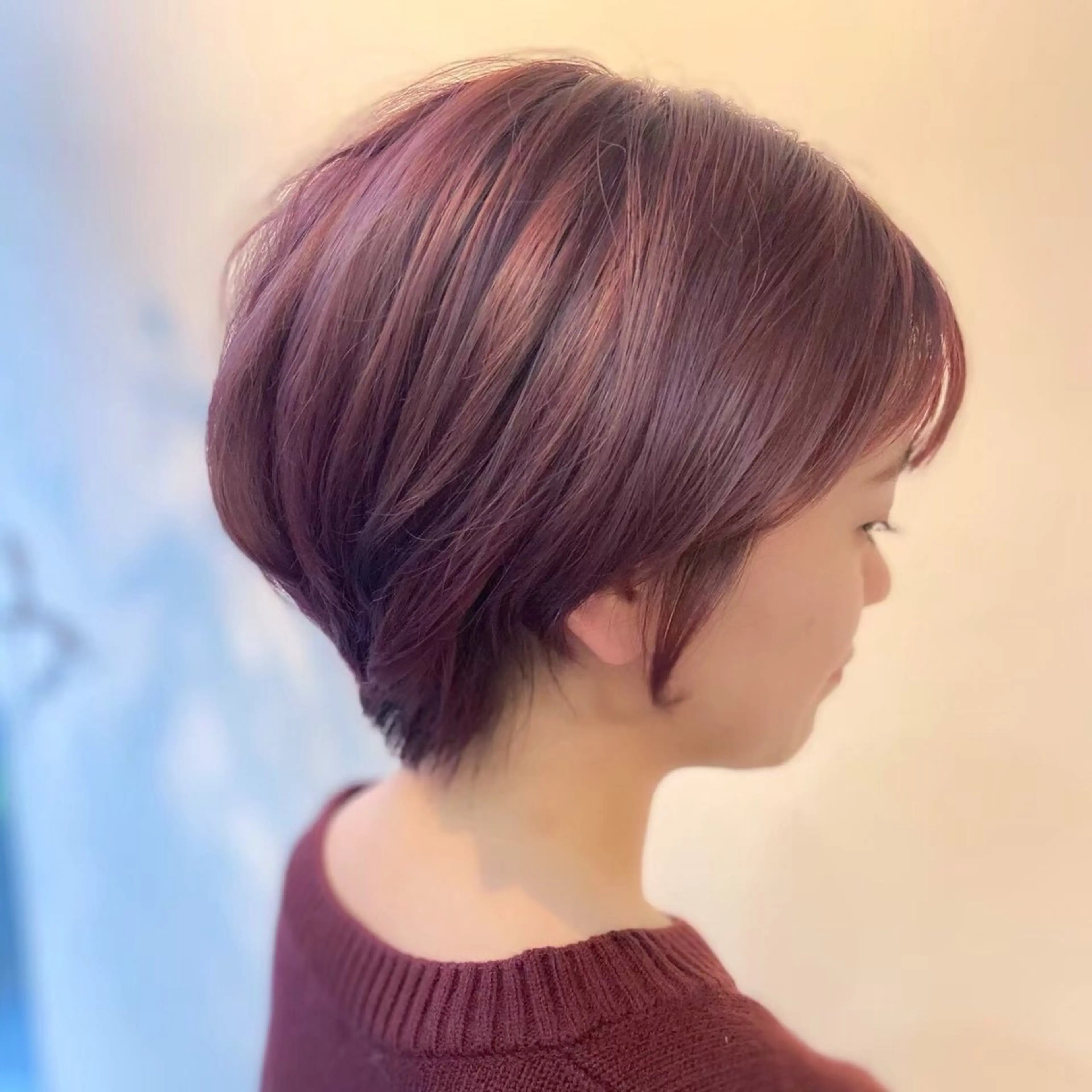 ショート 出崎 風果のヘアスタイル