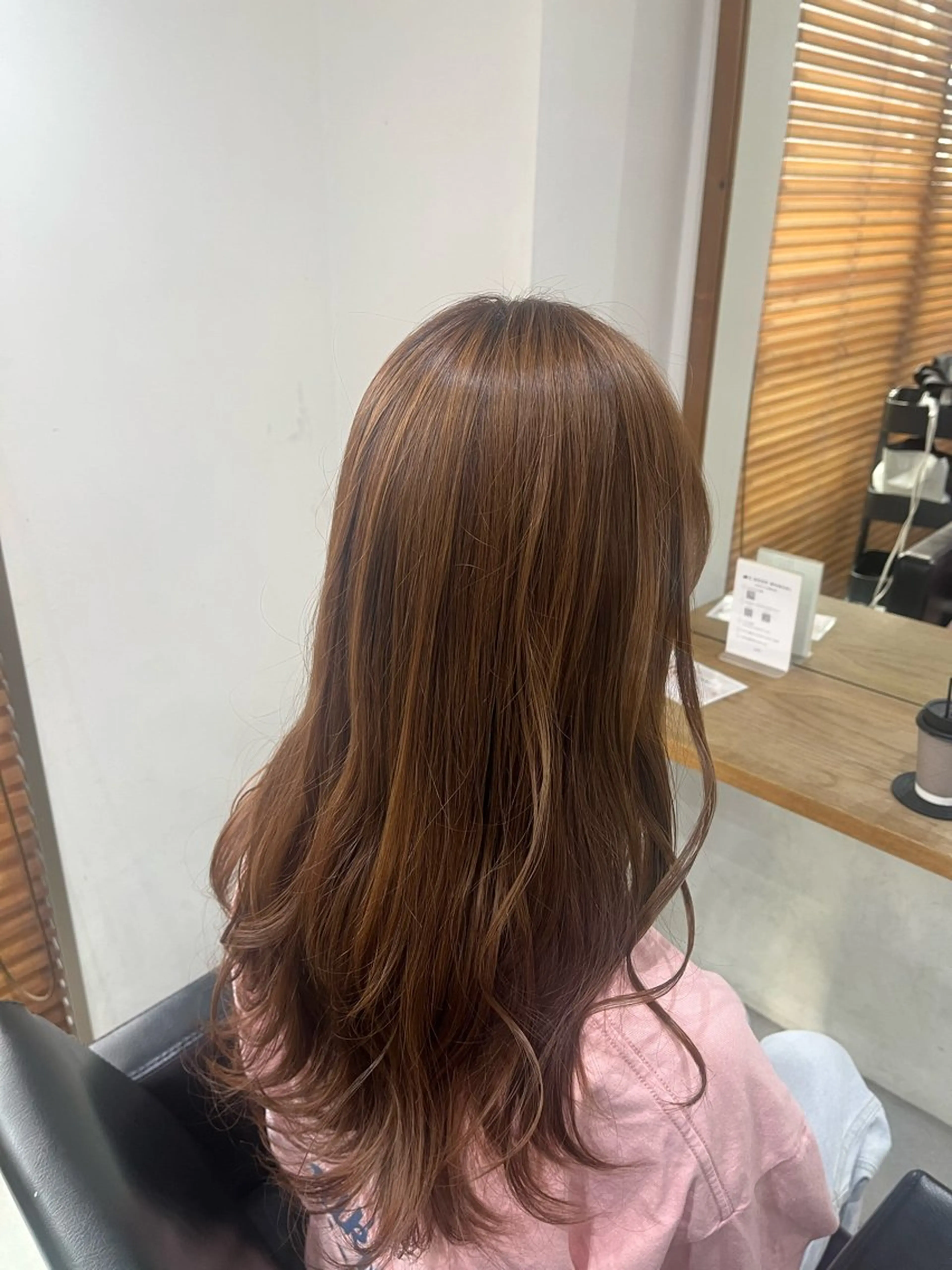 ロング カラー ✨🎨ブリーチなし 透明感カラー✨美友のヘアスタイル