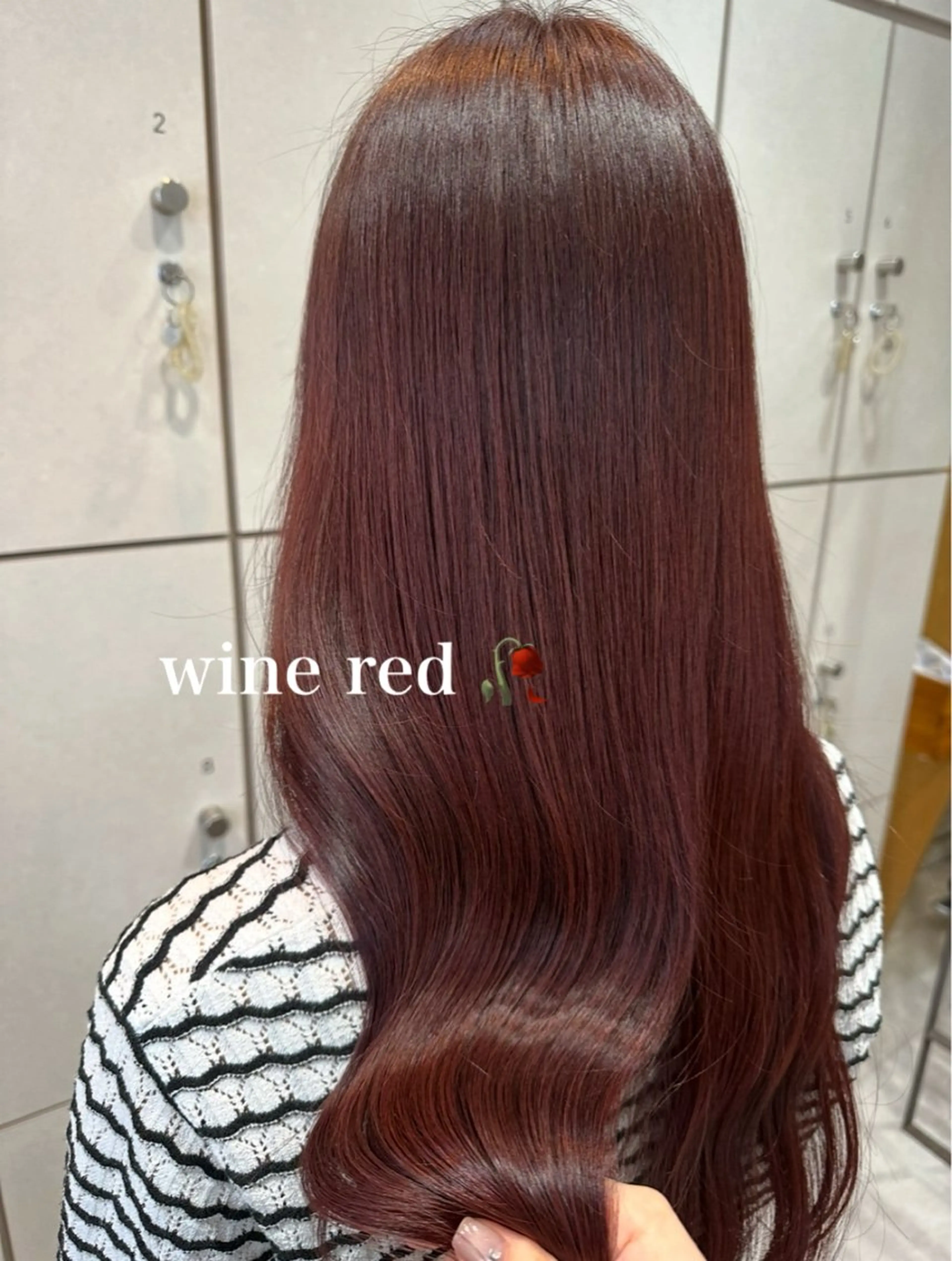 ロング カット ヘアカラー トリートメント 髪質改善/美髪/渡辺 りんのヘアスタイル