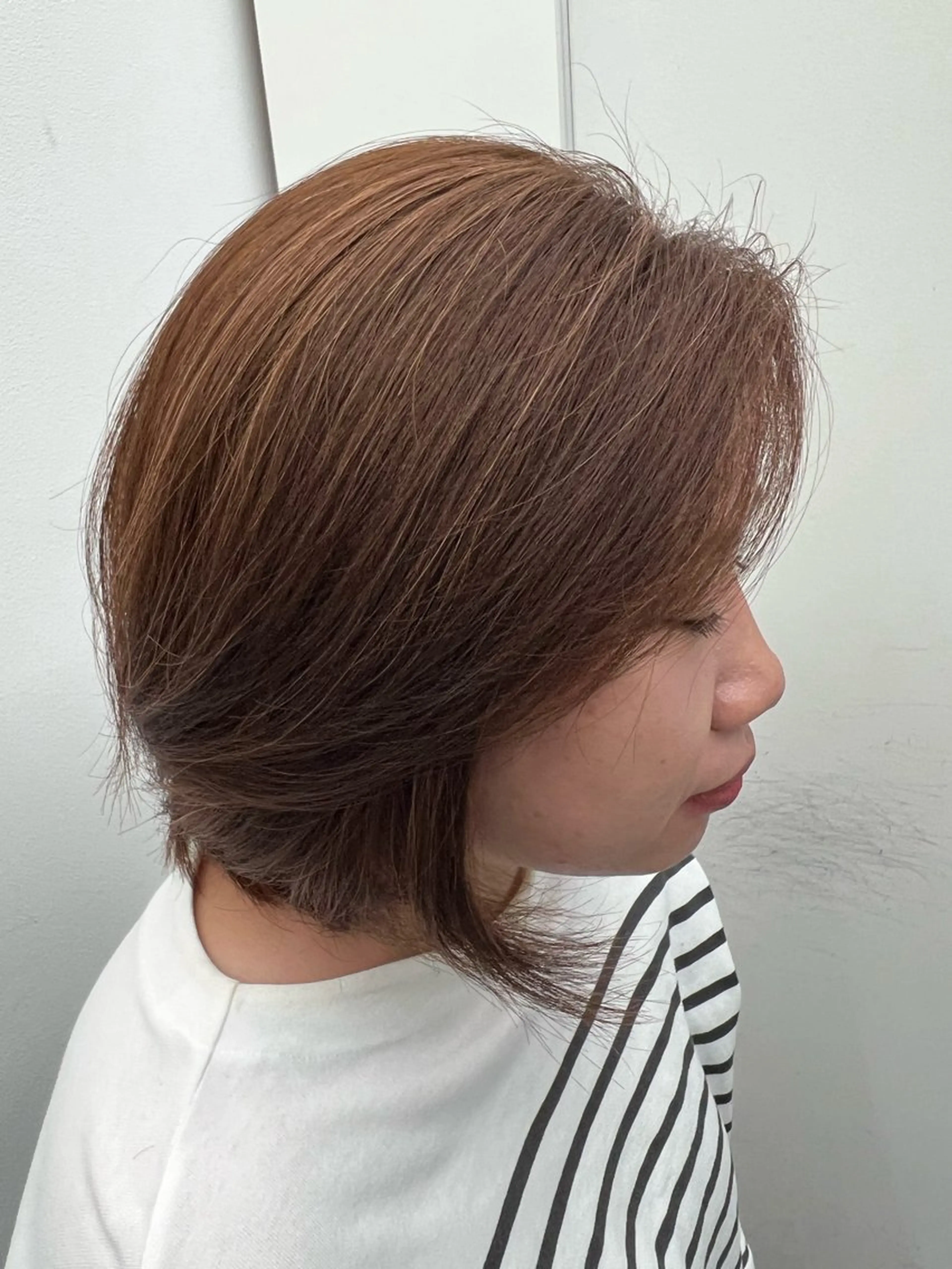 ミディアム カラー ハイライトカラー ハイライト ハイトーン /愛子のヘアスタイル