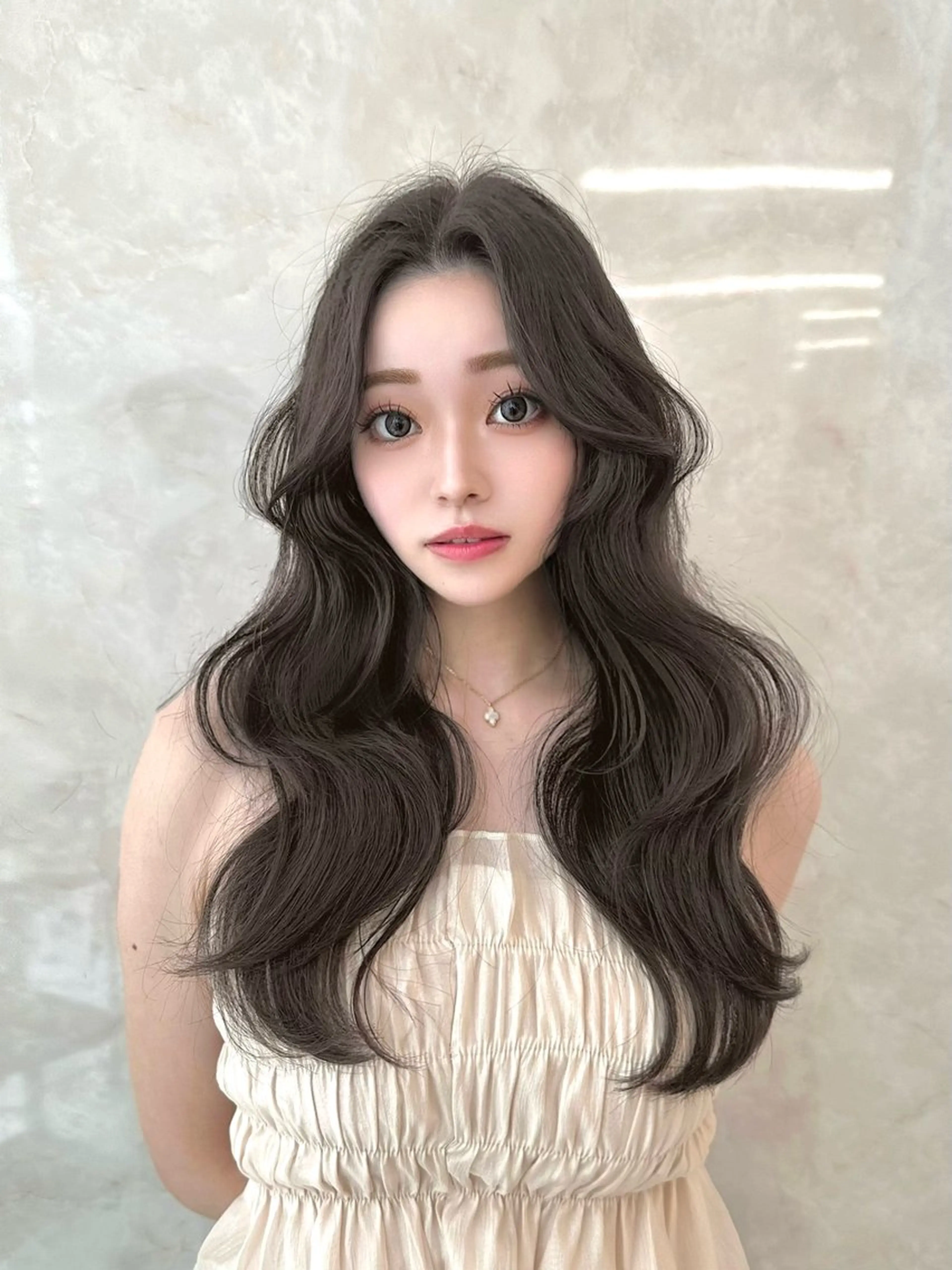 ロング カラー カット ヘアカラー 似合わせ/レイヤー /顔まわり/池田歩樹のヘアスタイル