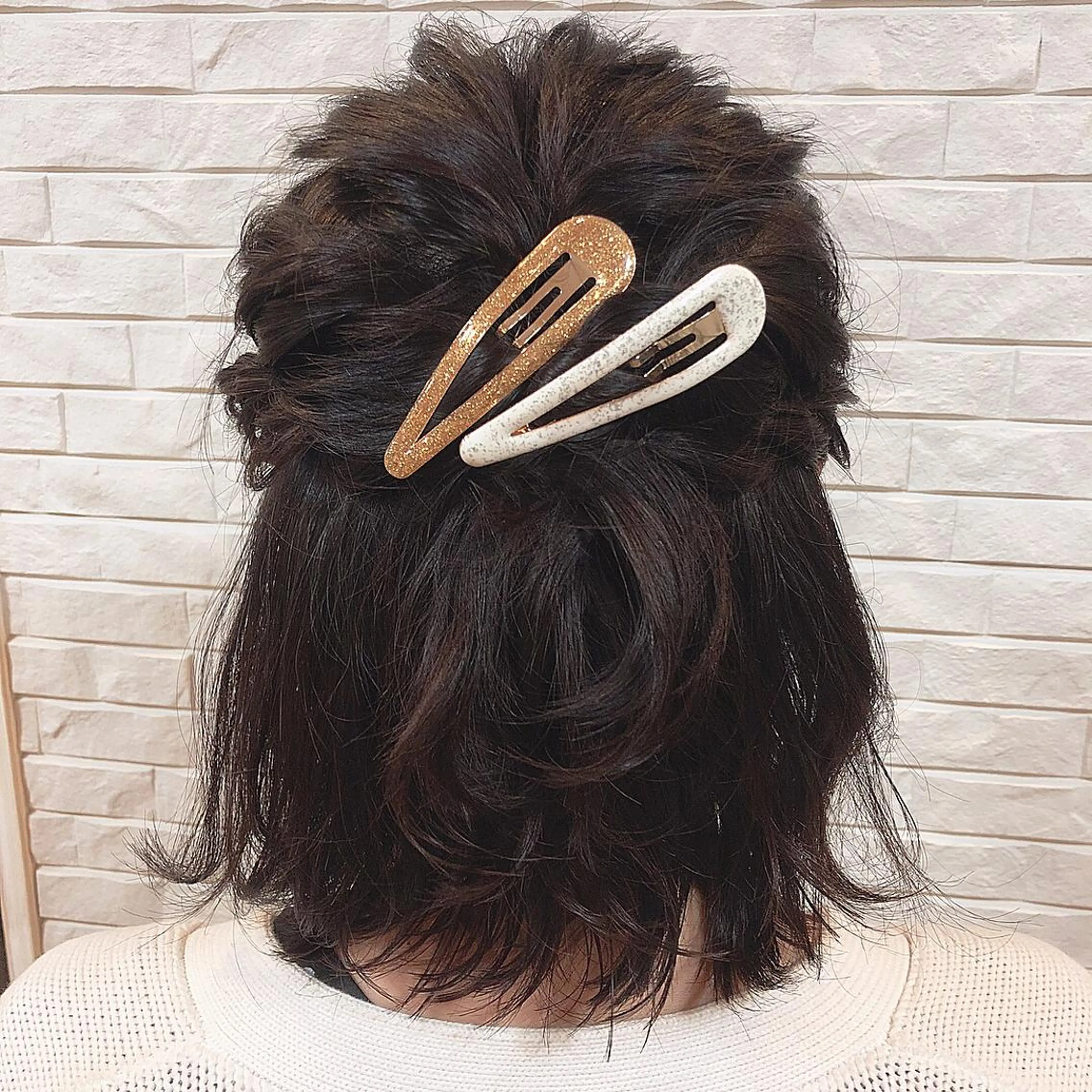 ミディアム ヘアアレンジ The book hand salon所属・伊藤 さやかのヘアスタイル