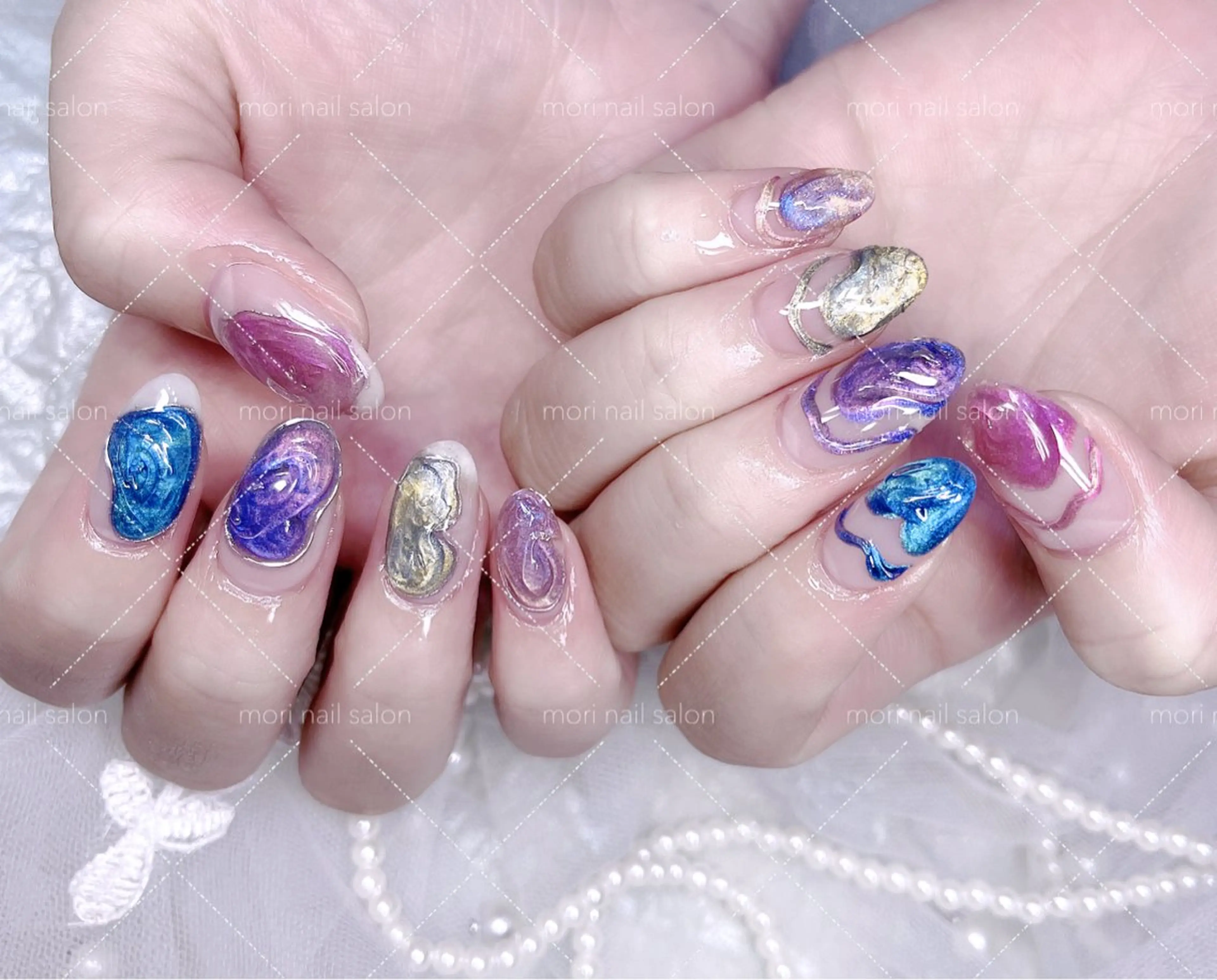 ネイル 森 ネイルサロンのネイルデザイン