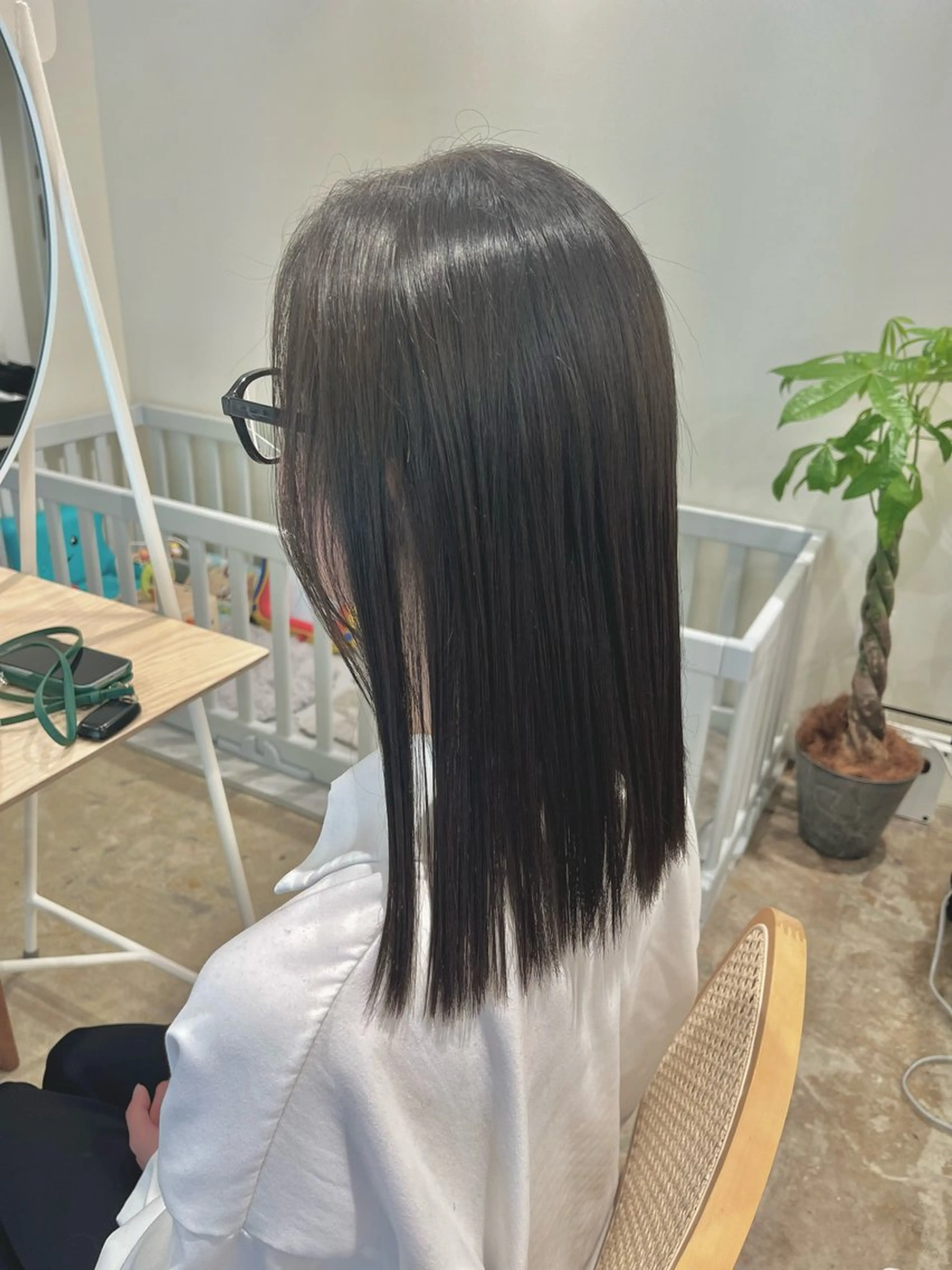 セミロング カラー Time is mummy所属・Time is mummyのヘアスタイル