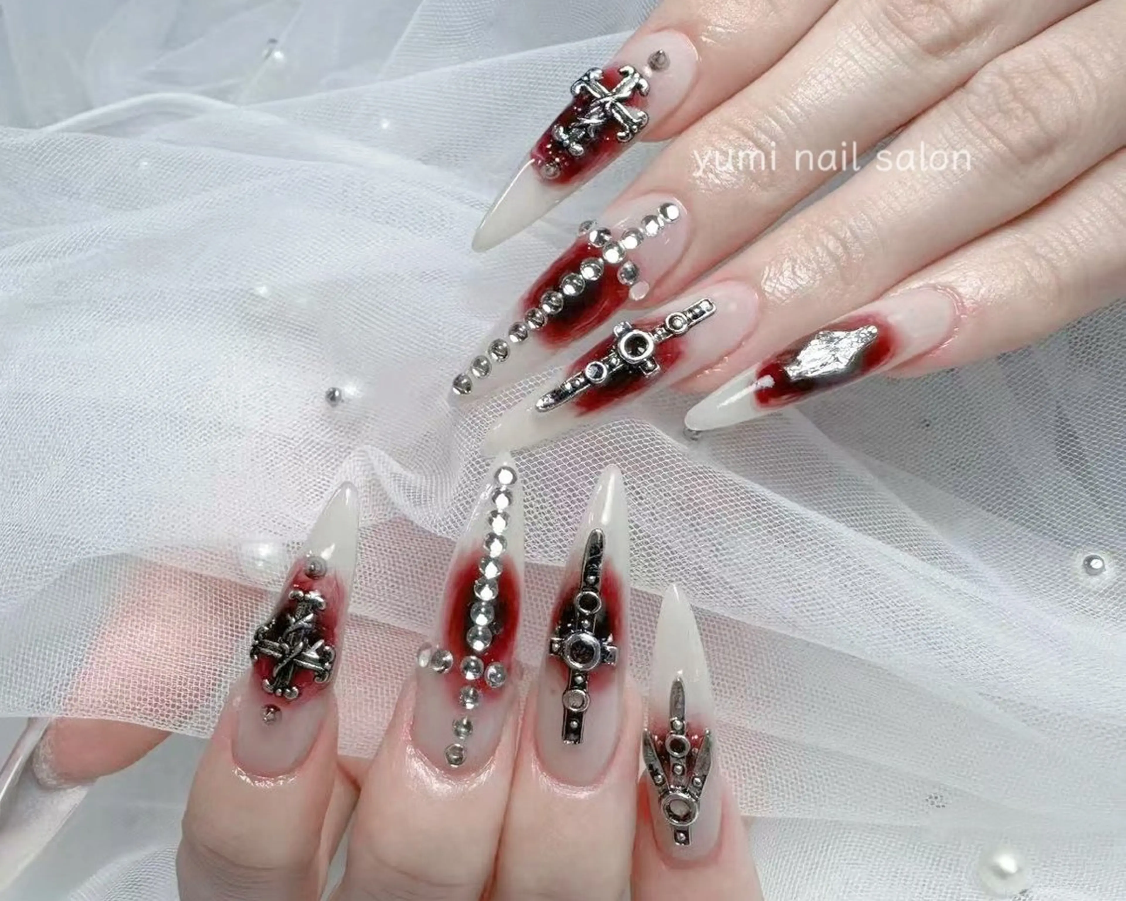 ネイル チップ長さだし デザイン専門店のネイルデザイン