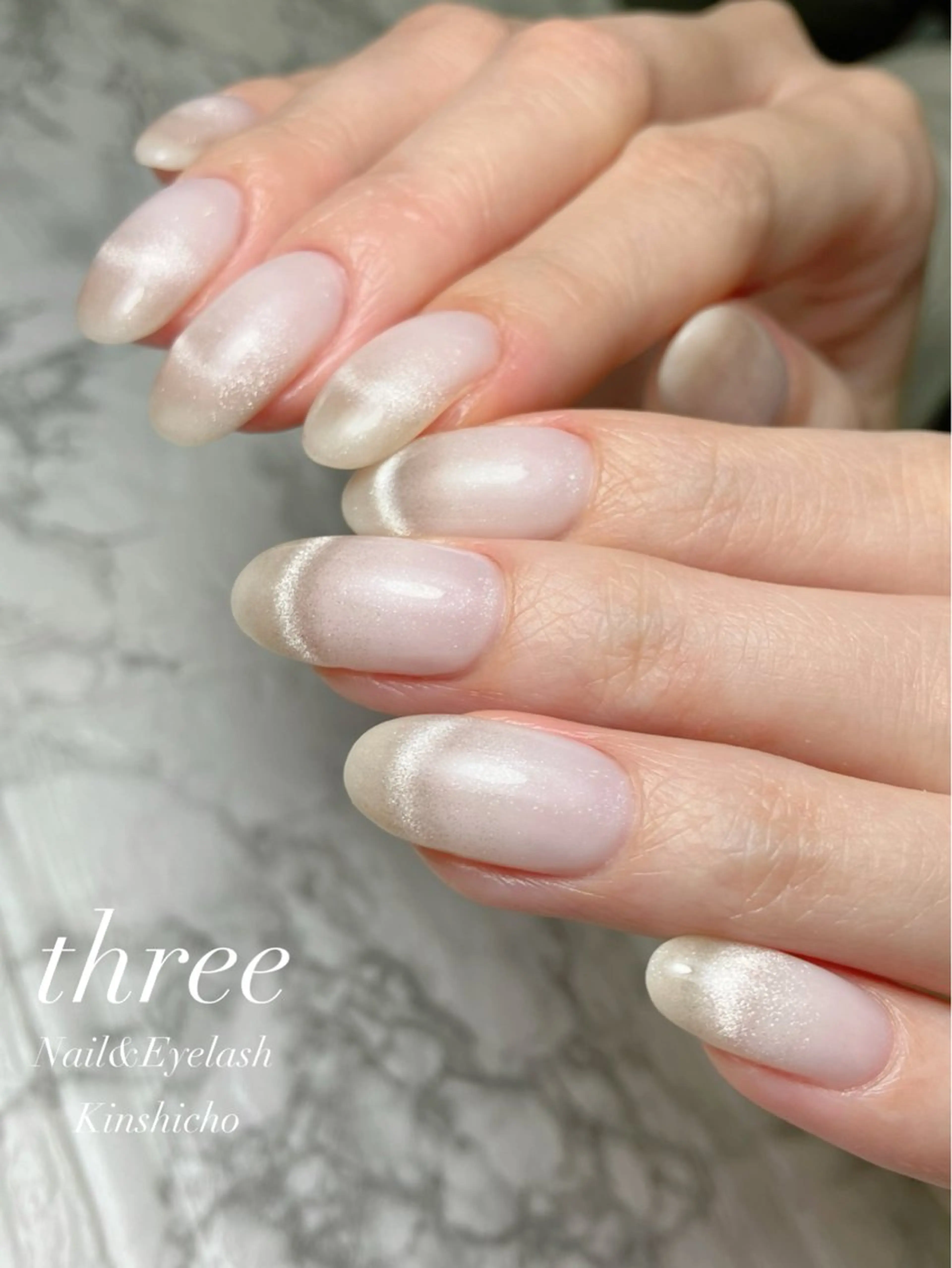 ネイル three Nail&Eyeのネイルデザイン