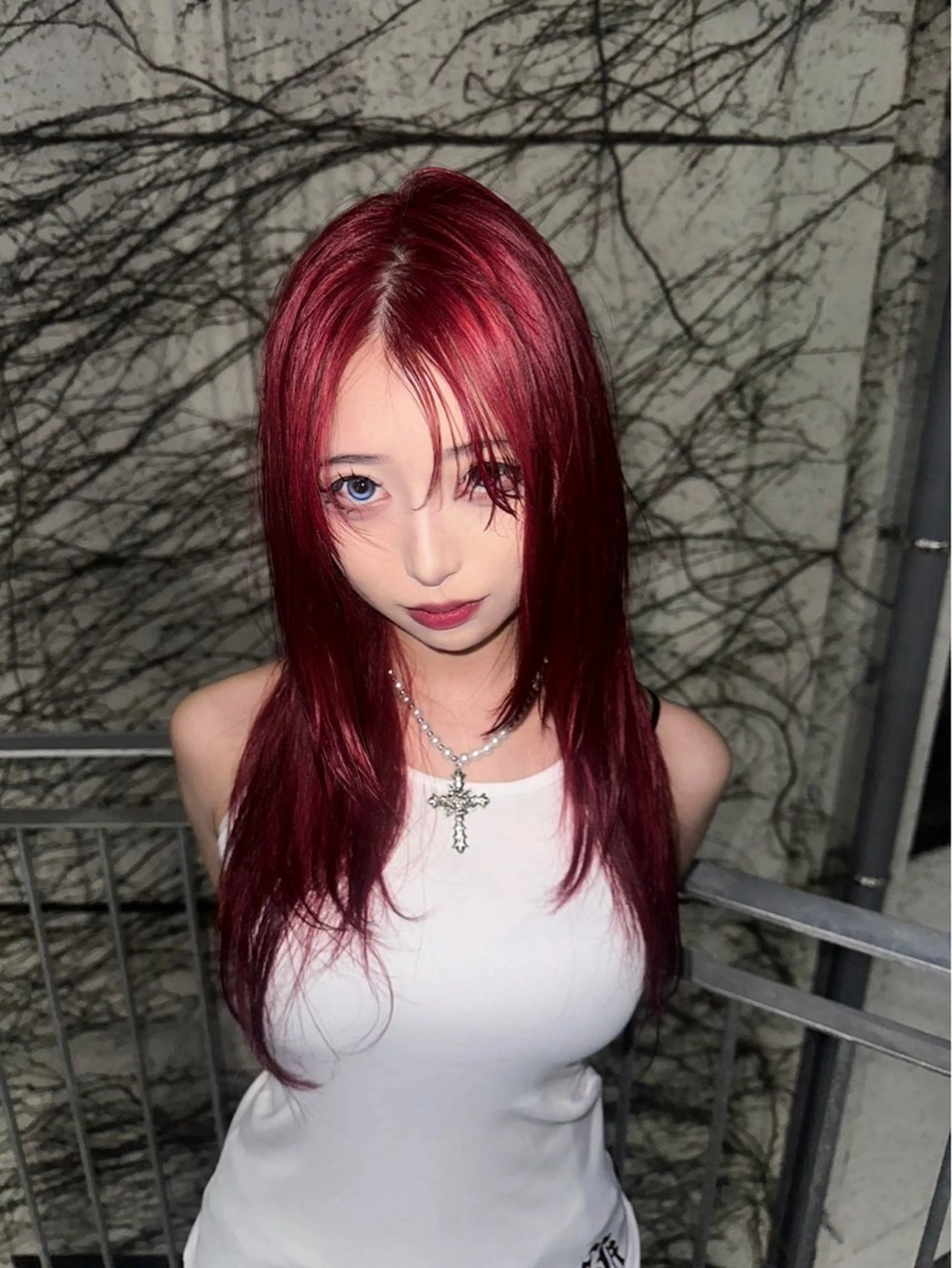 ロング カラー ヘアカラー トリートメント naito/ブリーチ /エクステ/縮毛のヘアスタイル