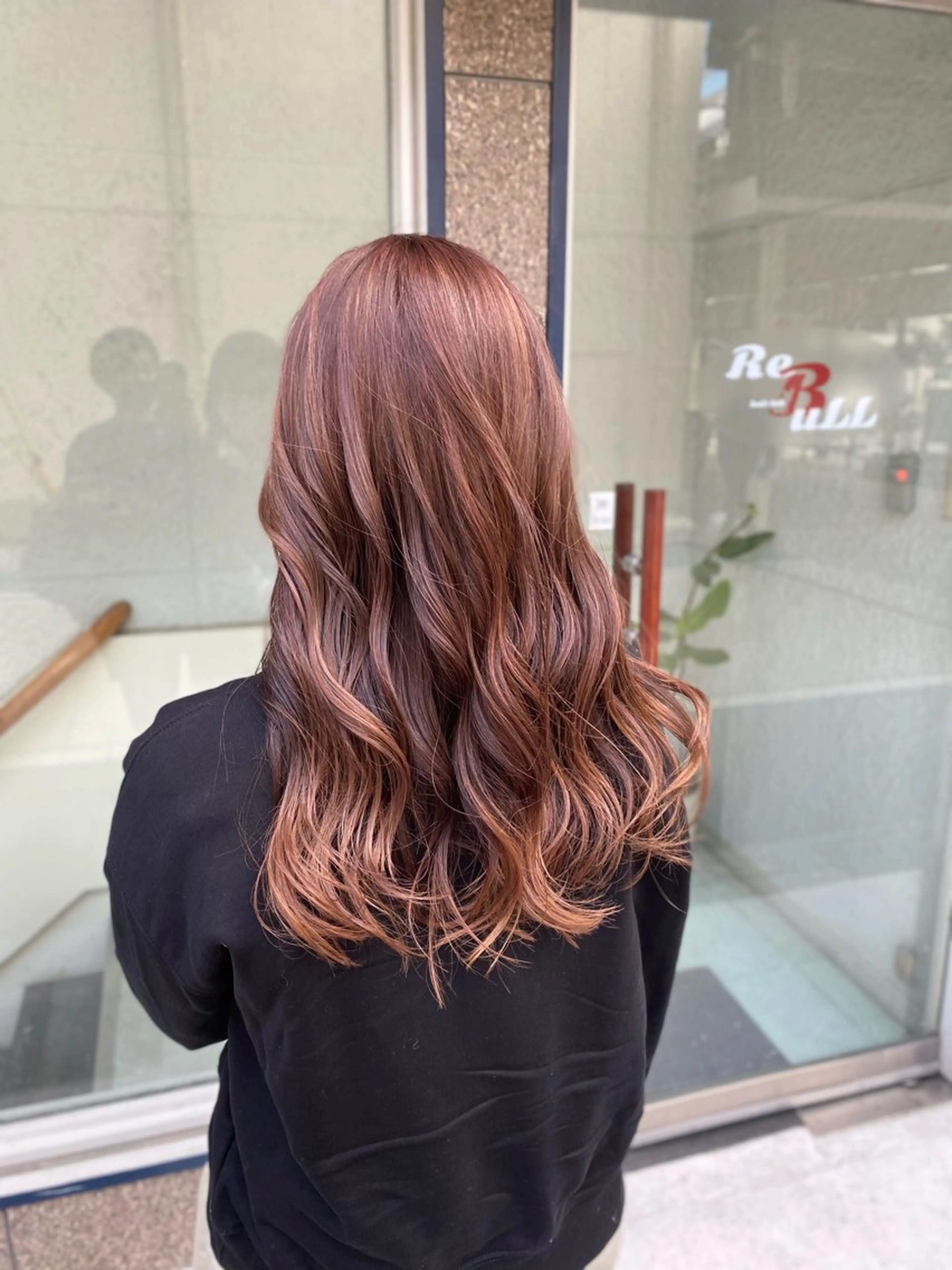 🐮艶髪🐮ブリーチ＋艶ヘアカラーの写真