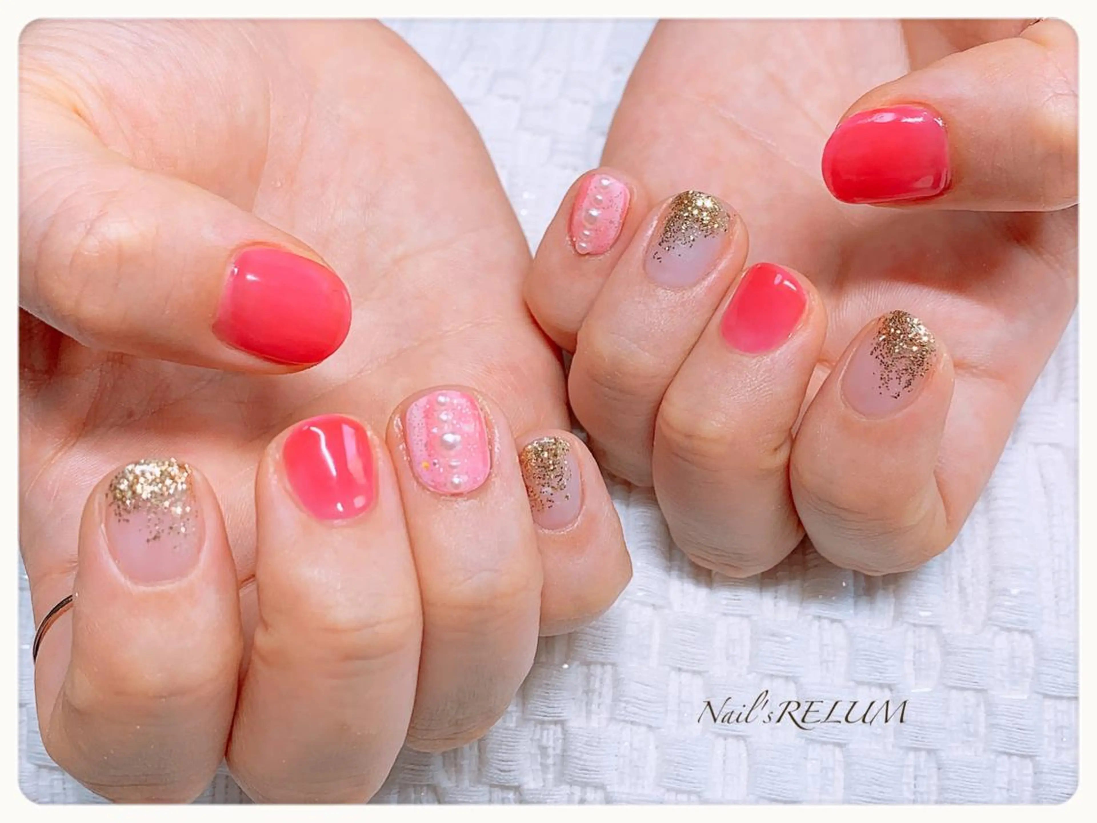 ネイル THECOLORS所属・近貞 莉奈のネイルデザイン