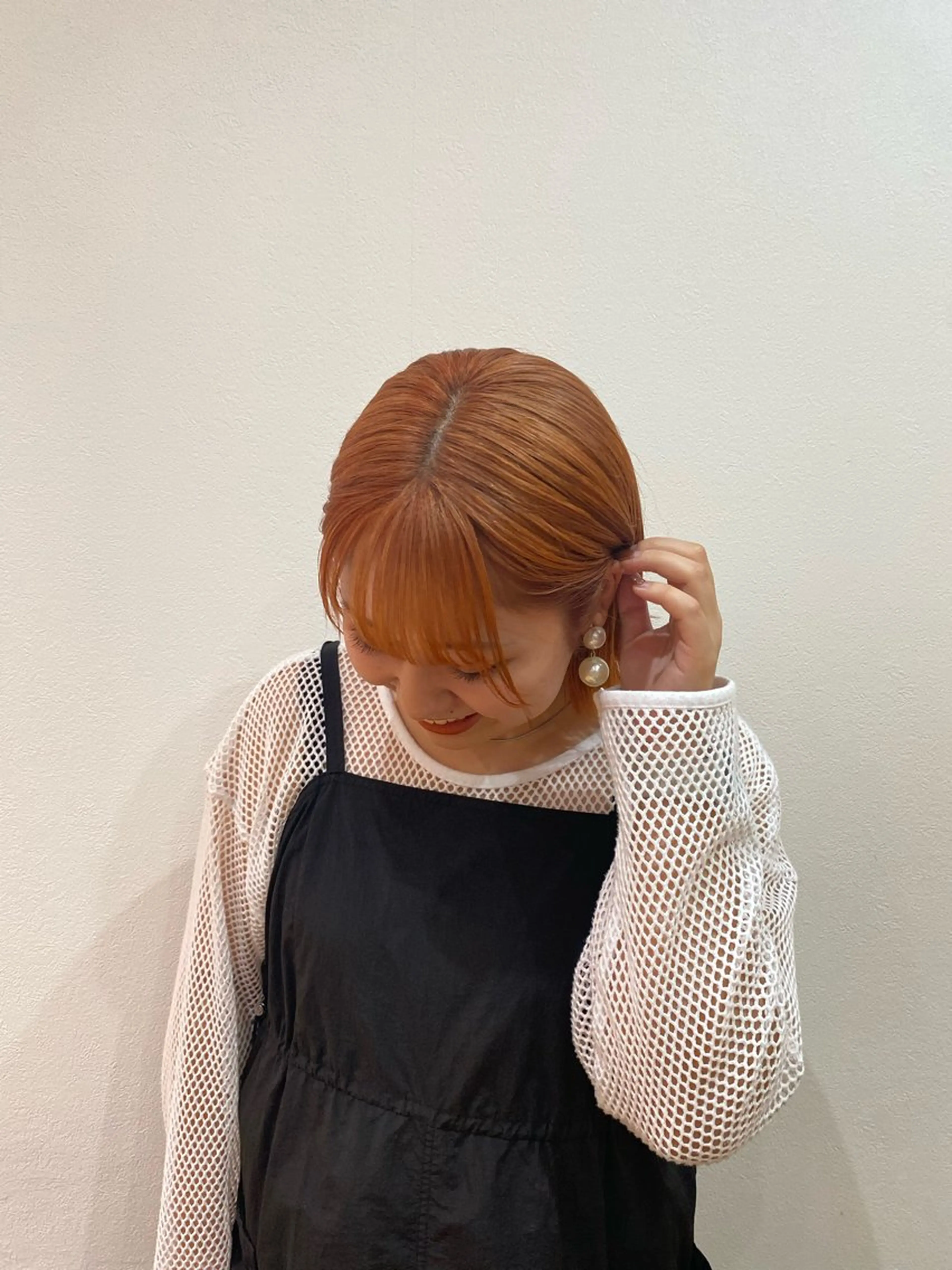 ショート カラー 藤野 凪沙のヘアスタイル