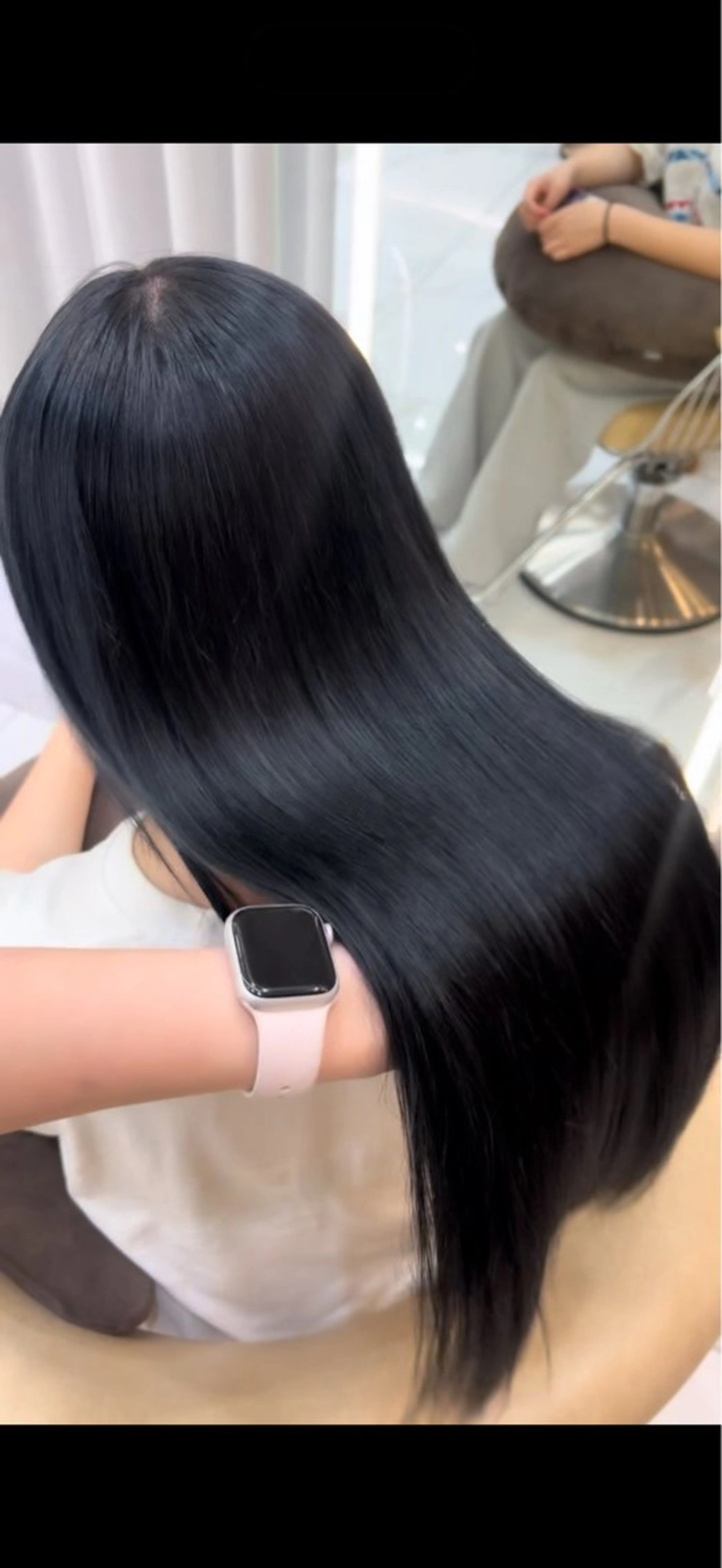 ロング ヘアカラー 髪質改善/透明感カラ ー/みほのヘアスタイル