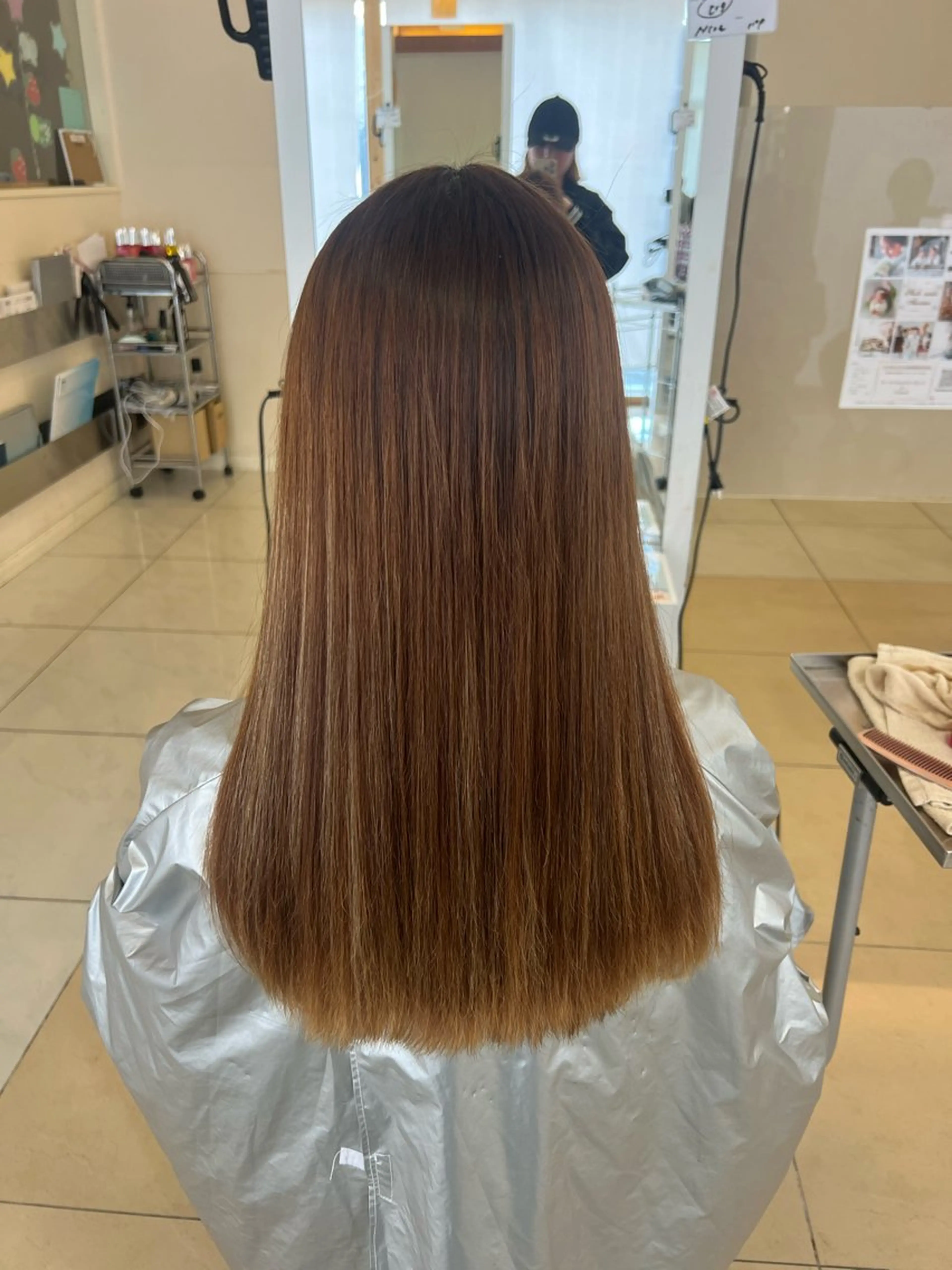 ロング 縮毛矯正 トリートメント 💎艶髪💎 田中ひなたのヘアスタイル