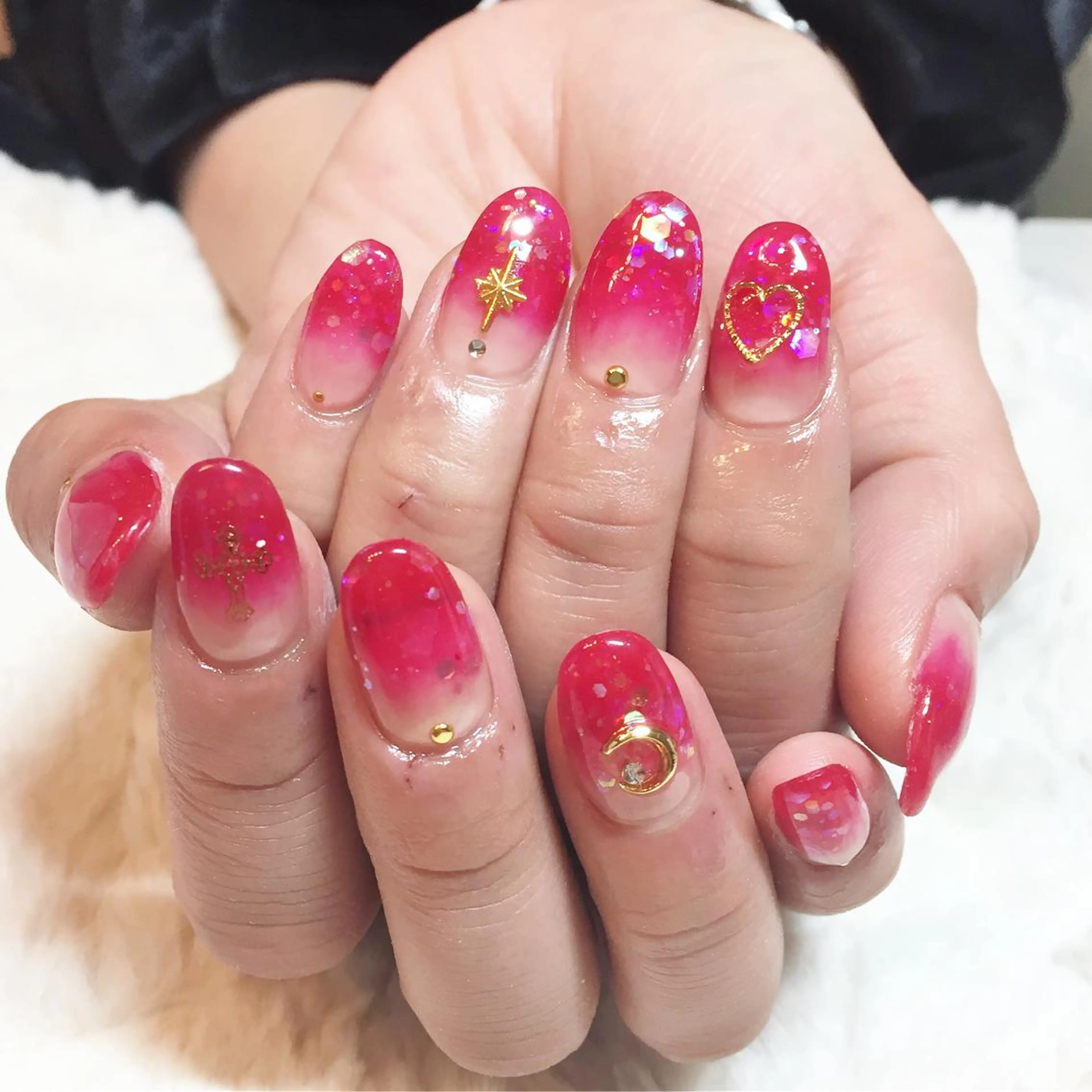 ネイル スカルプネイル 東 千夏のネイルデザイン