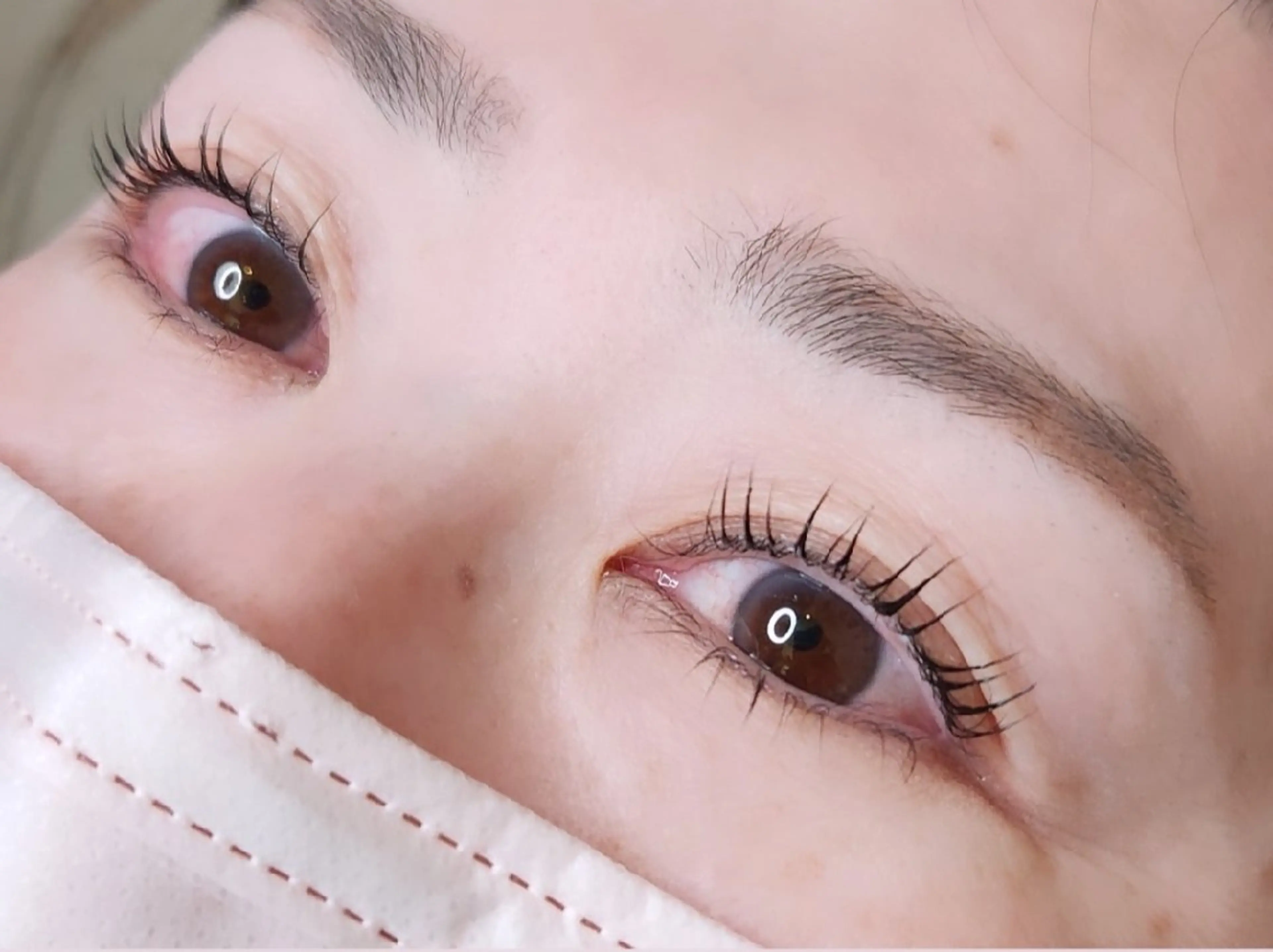 マツエク・マツパ バインドロック パリジェンヌラッシュリフト 一重×まつ毛パーマ マツパ Hair＆beauty BRY所属・hair& beauty BRYのマツエク・マツパデザイン