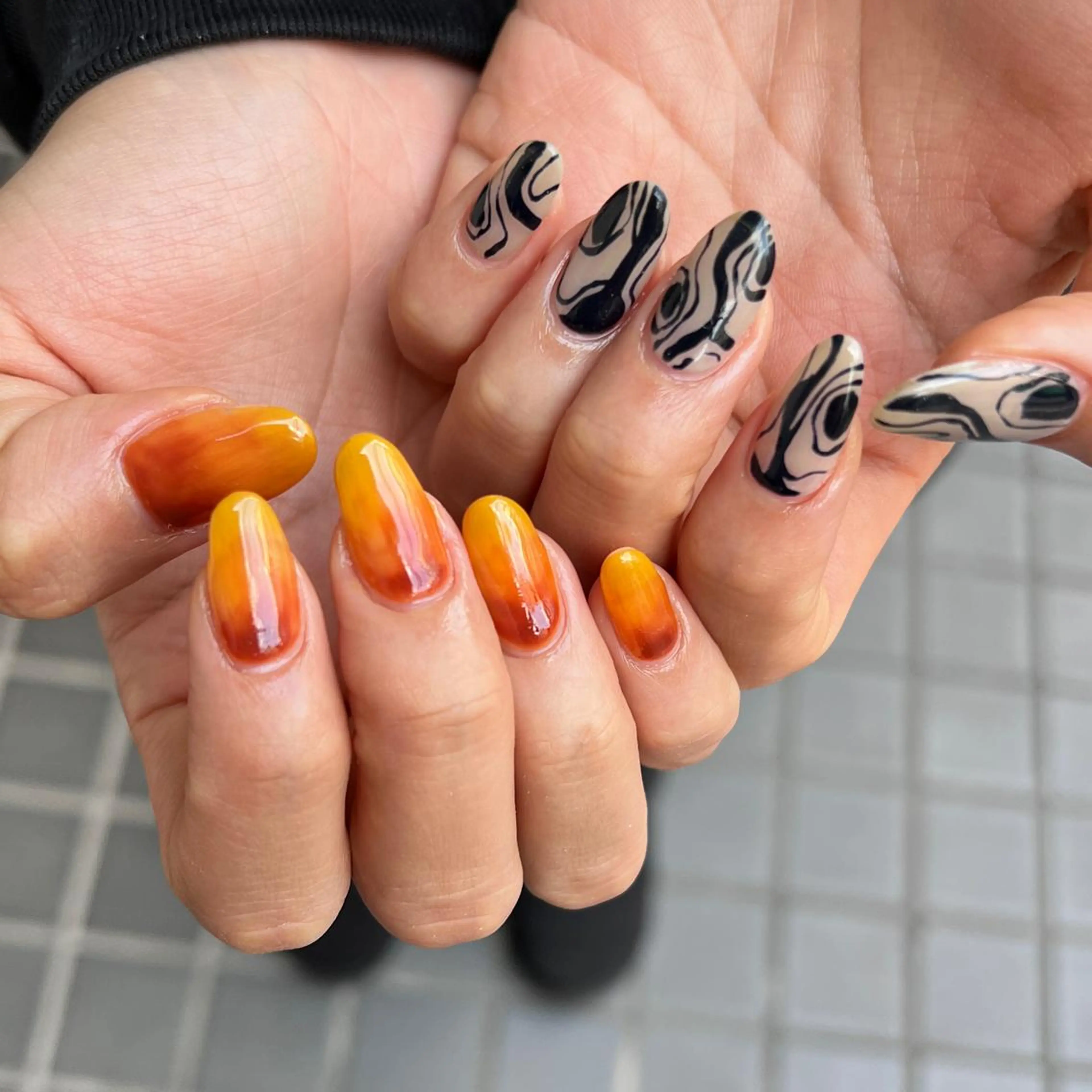 ネイル ハンドネイル 河野 弥月のネイルデザイン