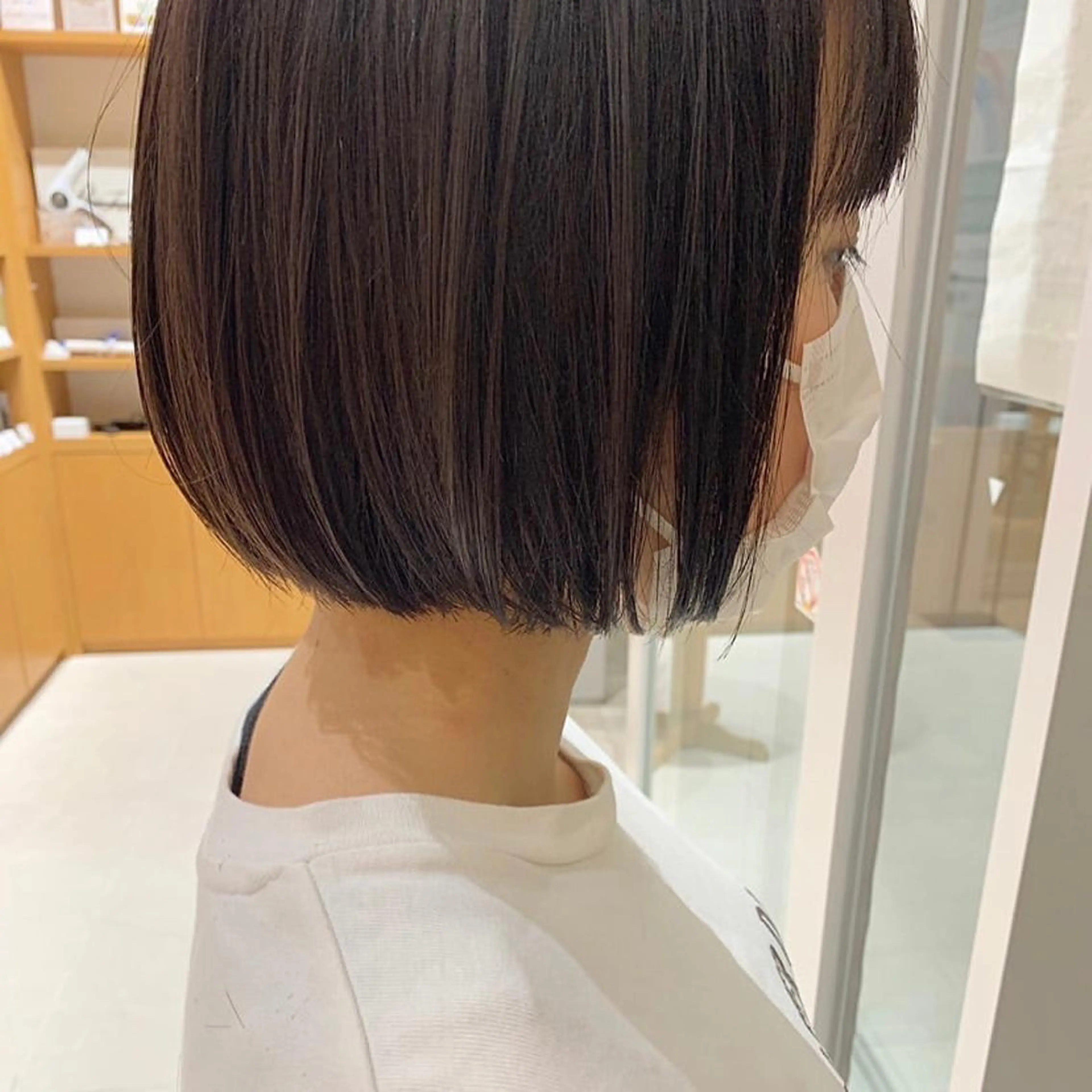 ミディアム 下川 由貴のヘアスタイル