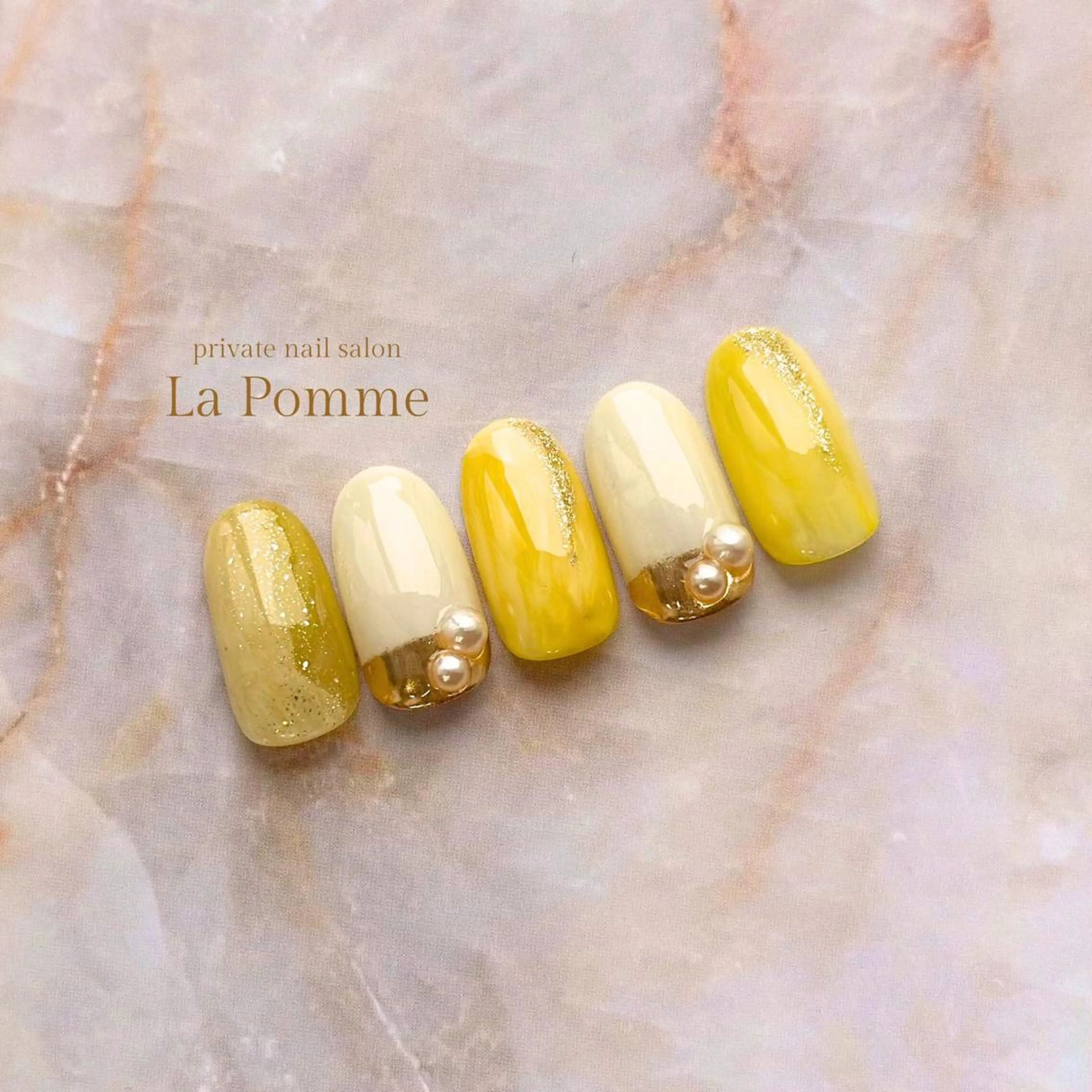 ネイル nail salon La Pommeのネイルデザイン