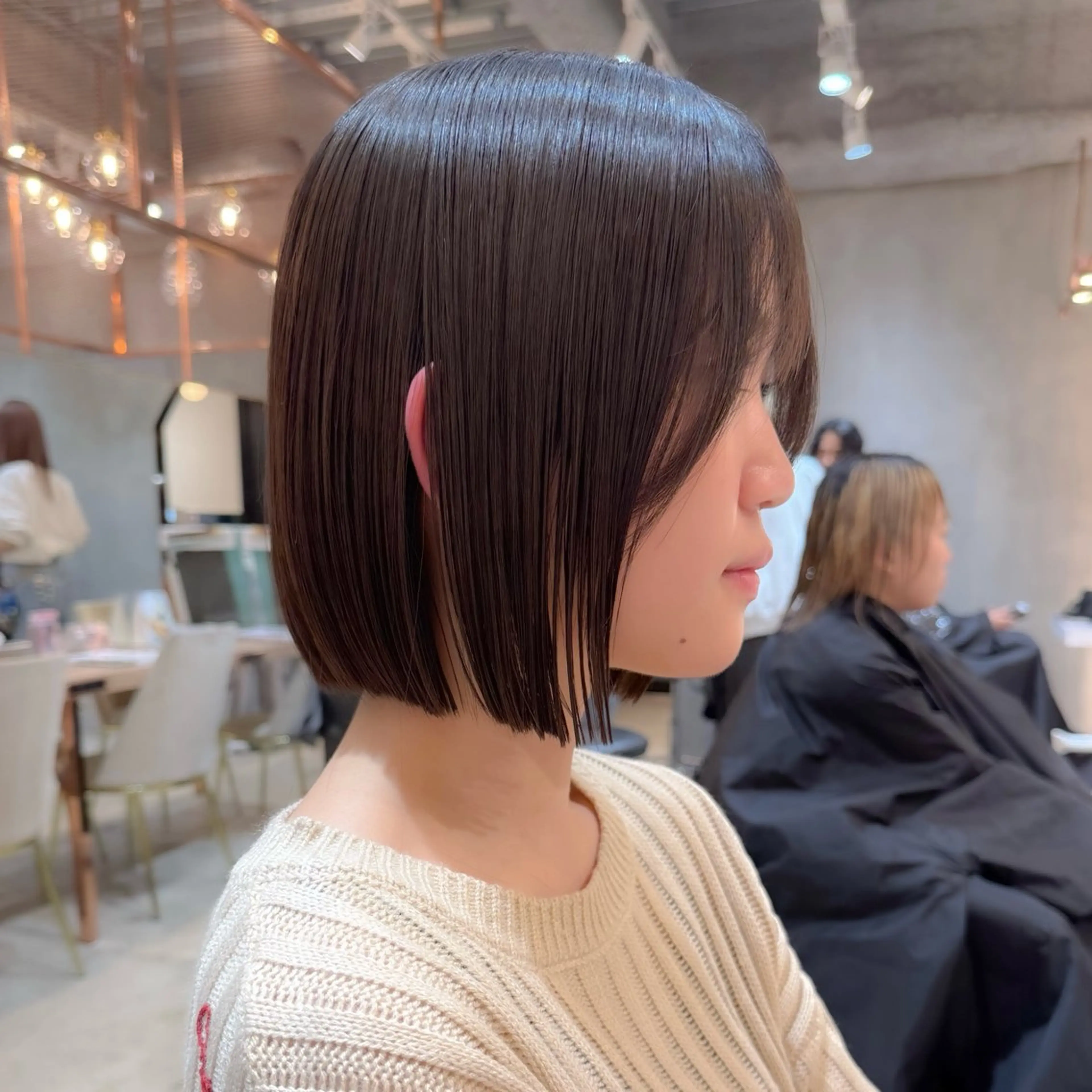 ショート カット ヘアカラー トリートメント 🌹ボブ/髪質改善 韓国ヘア🌹澤口龍成のヘアスタイル