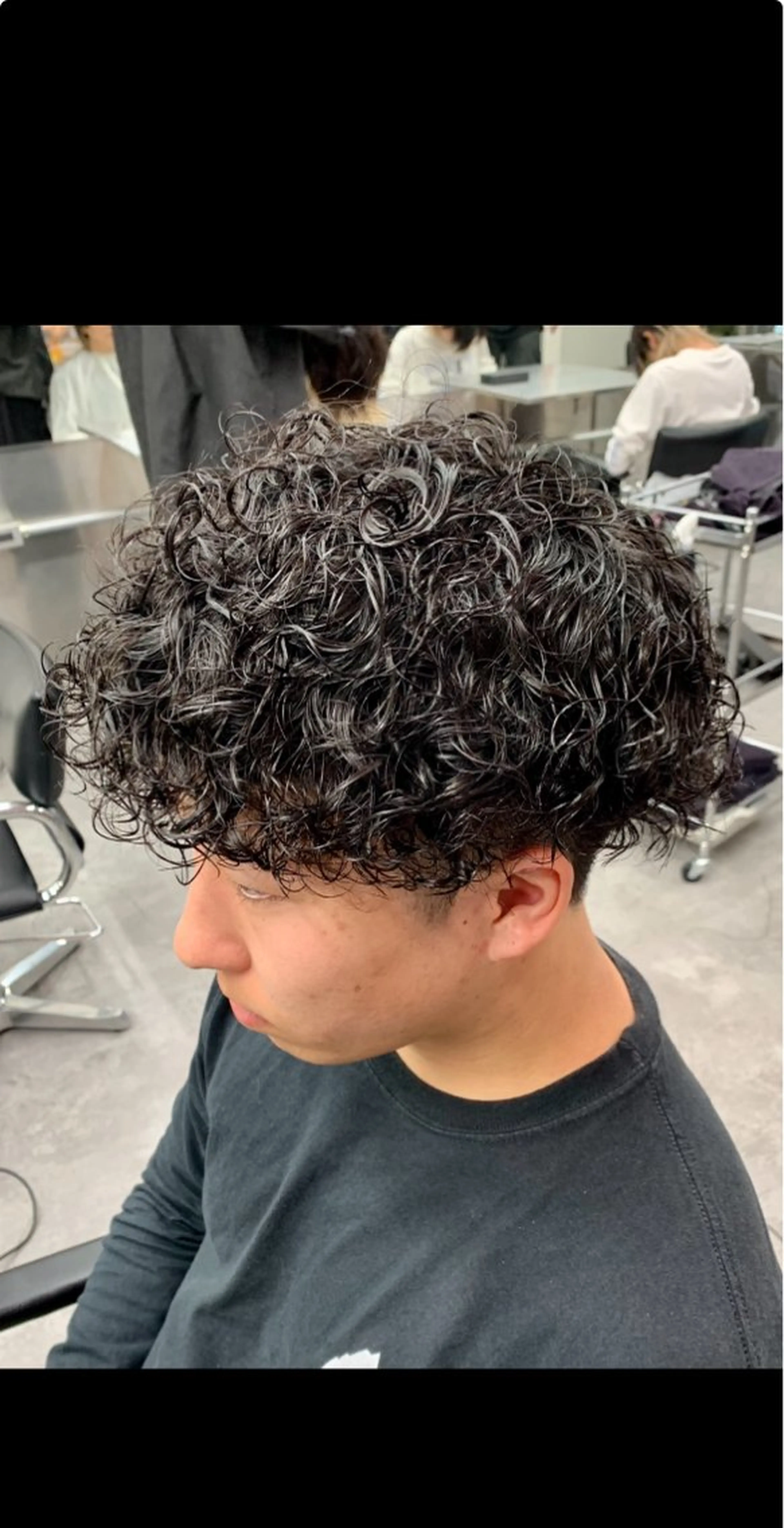 【冬にオススメ】メンズカット+"ハードスパイラルパーマ"(プードル/パーマ)の写真