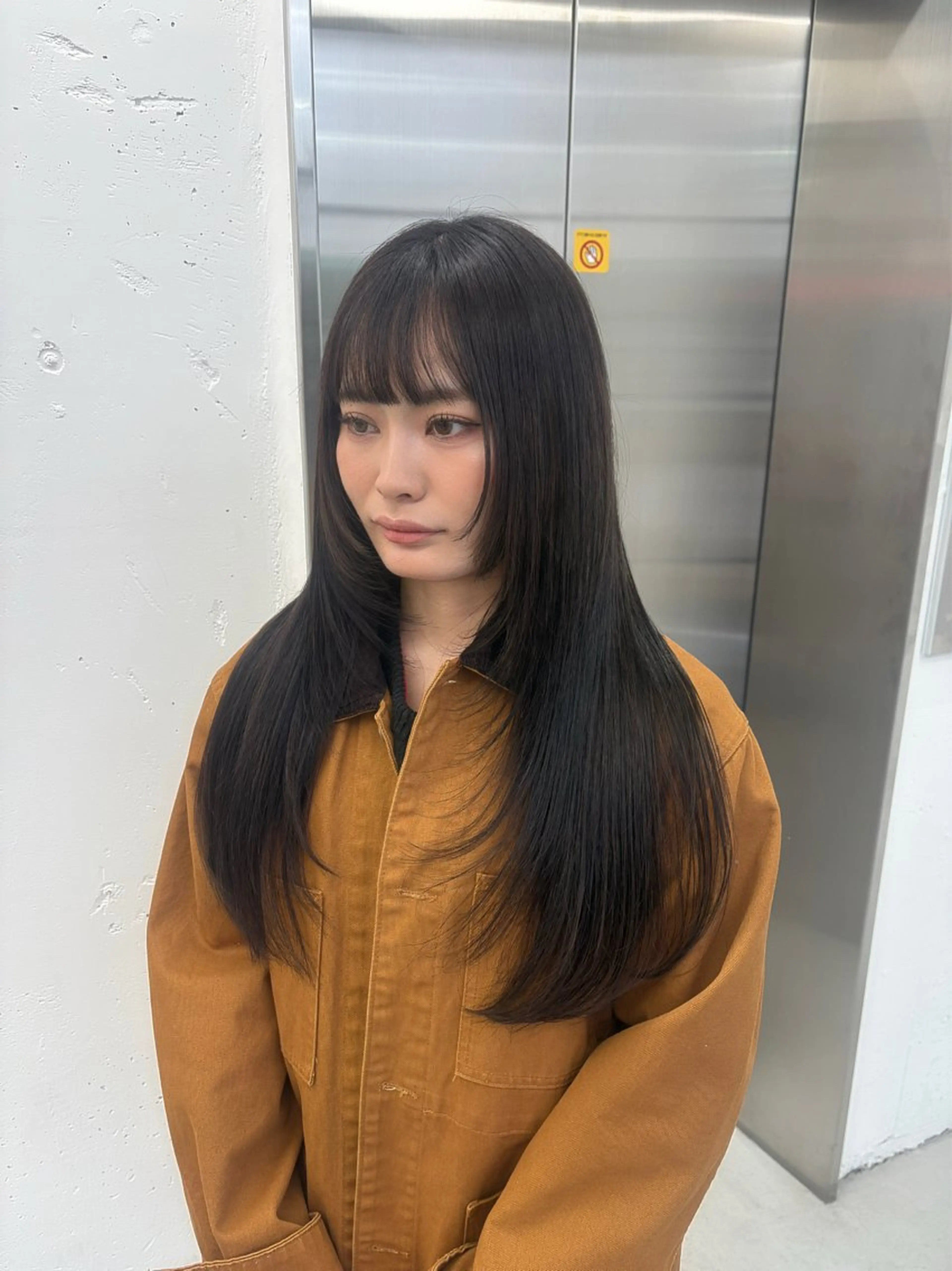 ロング カラー 透明感カラー グレージュ ヘアカラー 🌟ゆりあ🌟 JILLSTUDIOのヘアスタイル