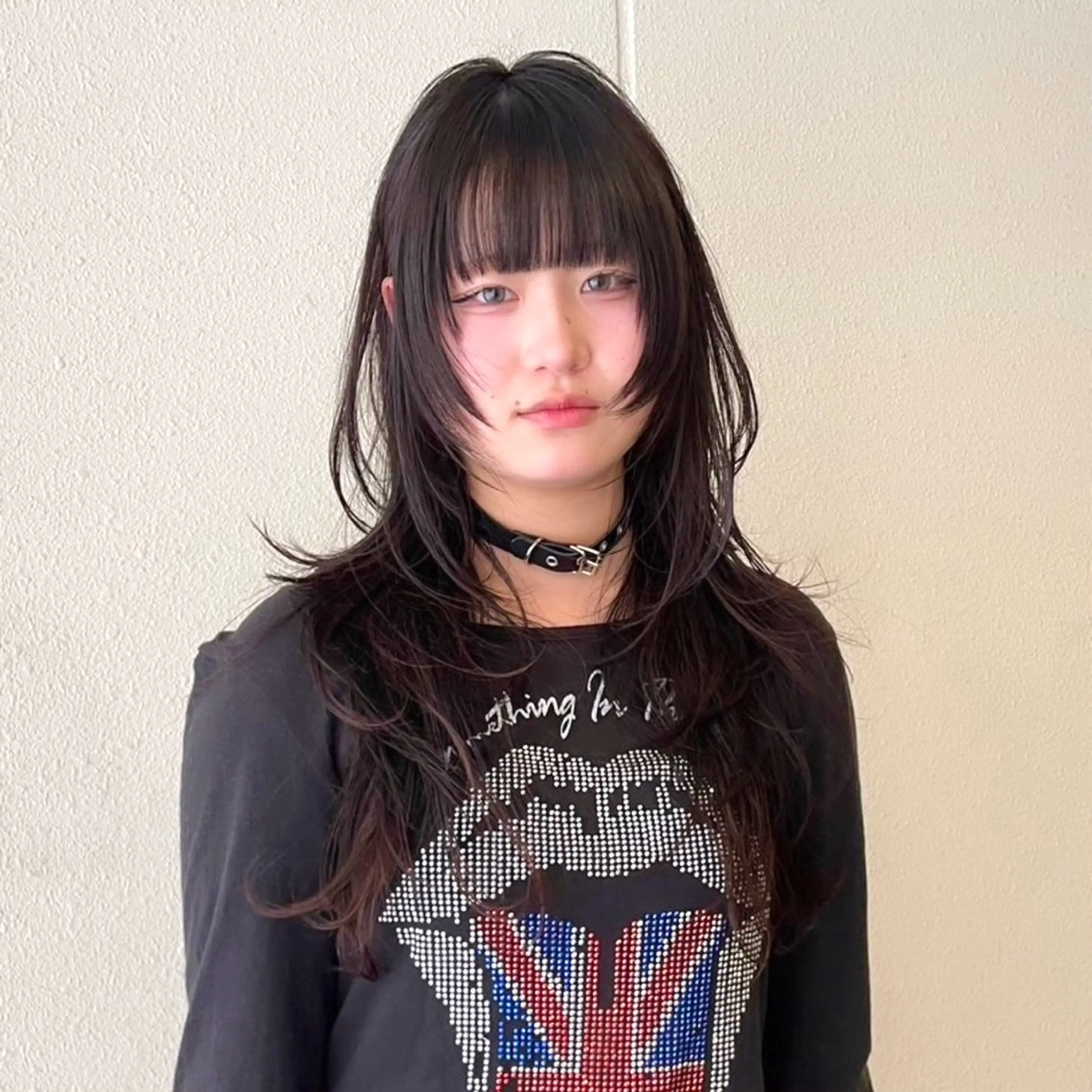 ロング カラー レイヤーカット カット ヘアカラー トリートメント ハイトーン/ウルフ/ レイヤー/Asukaのヘアスタイル