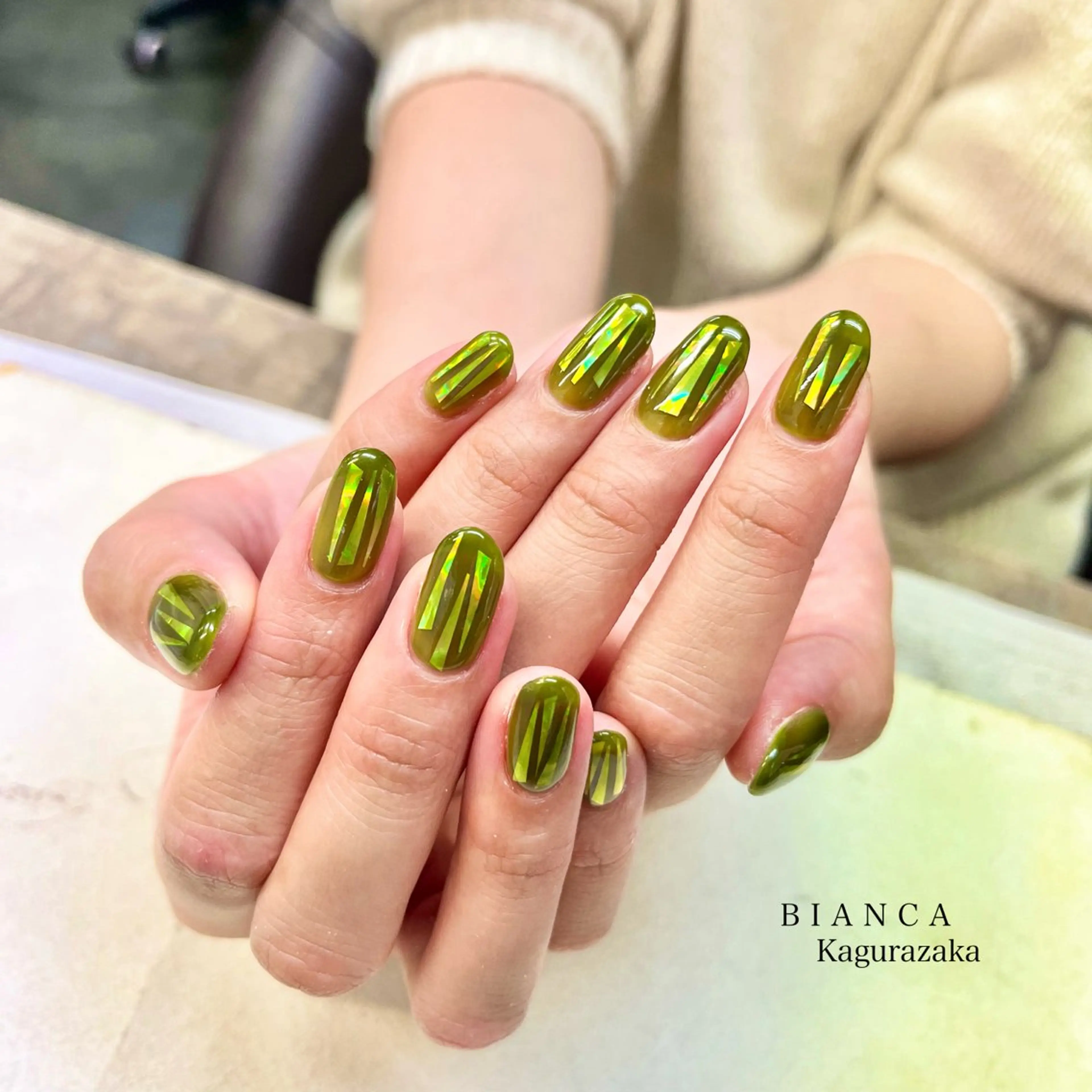 ネイル ハンドネイル ハンドケア BIANCA Ouchidaのネイルデザイン