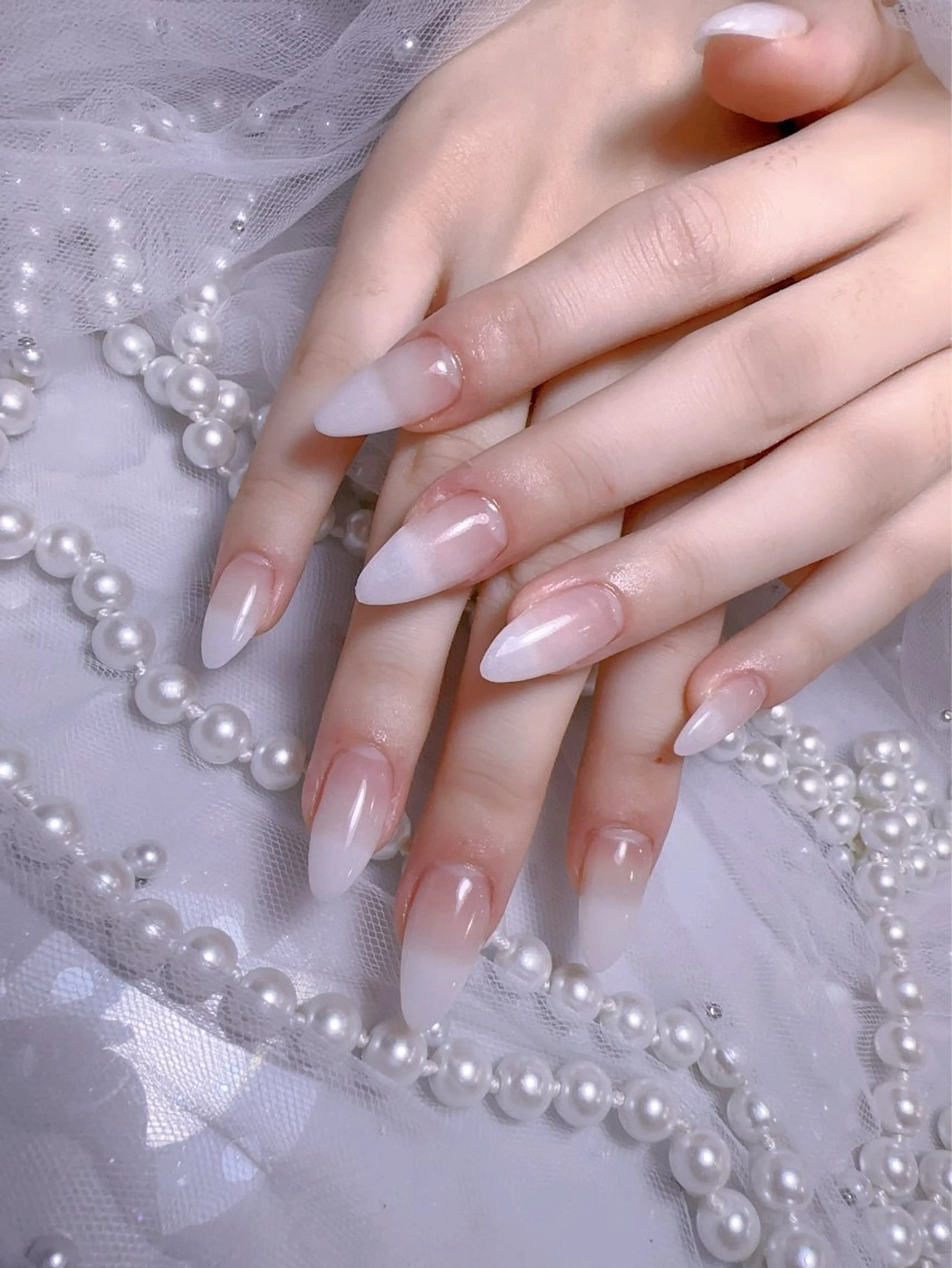 ネイル 長さ出し ネイルチップ You&Me Miyuのネイルデザイン