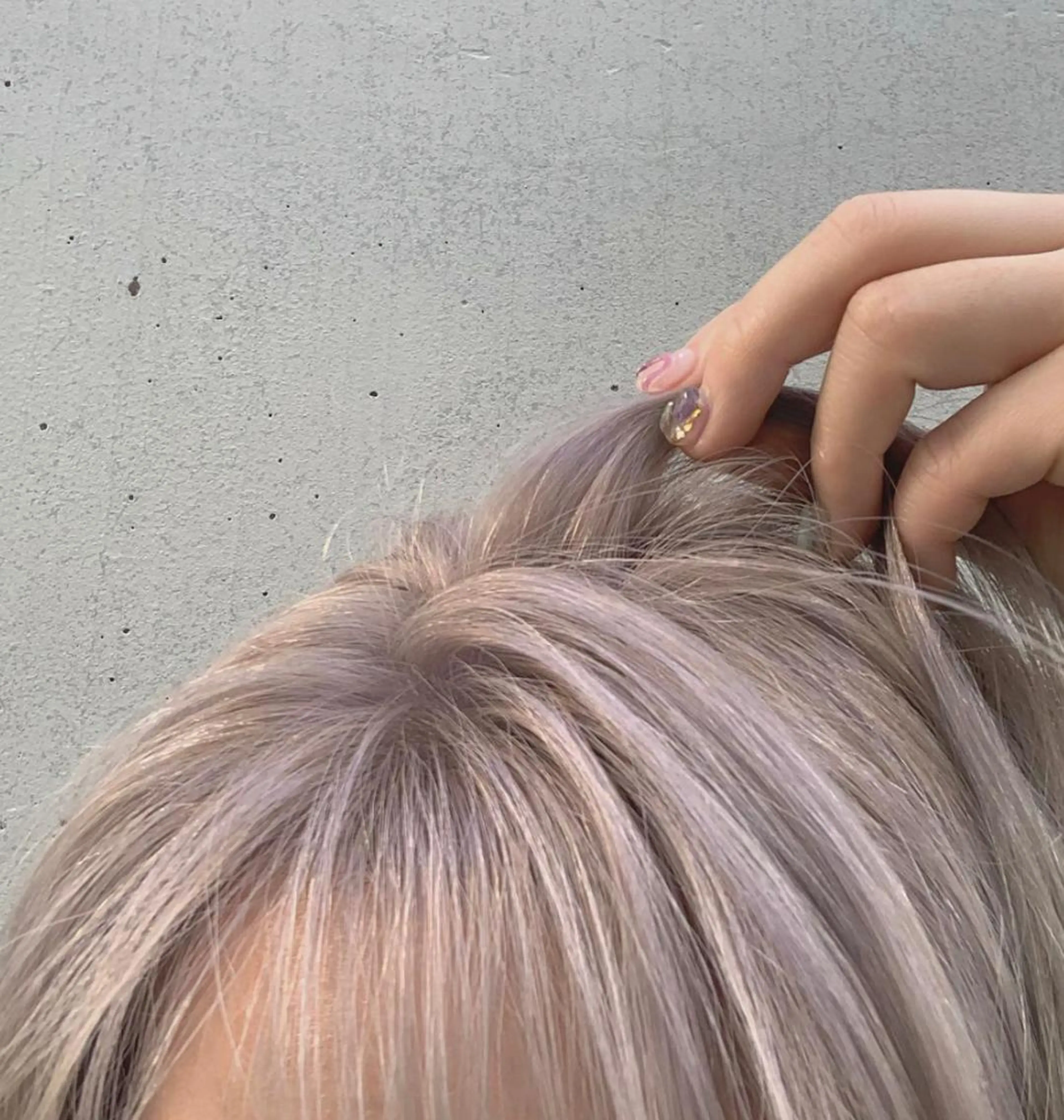 ミディアム 髪質改善 ヘアカラー 顔周りレイヤー 🎀マリノのヘアスタイル