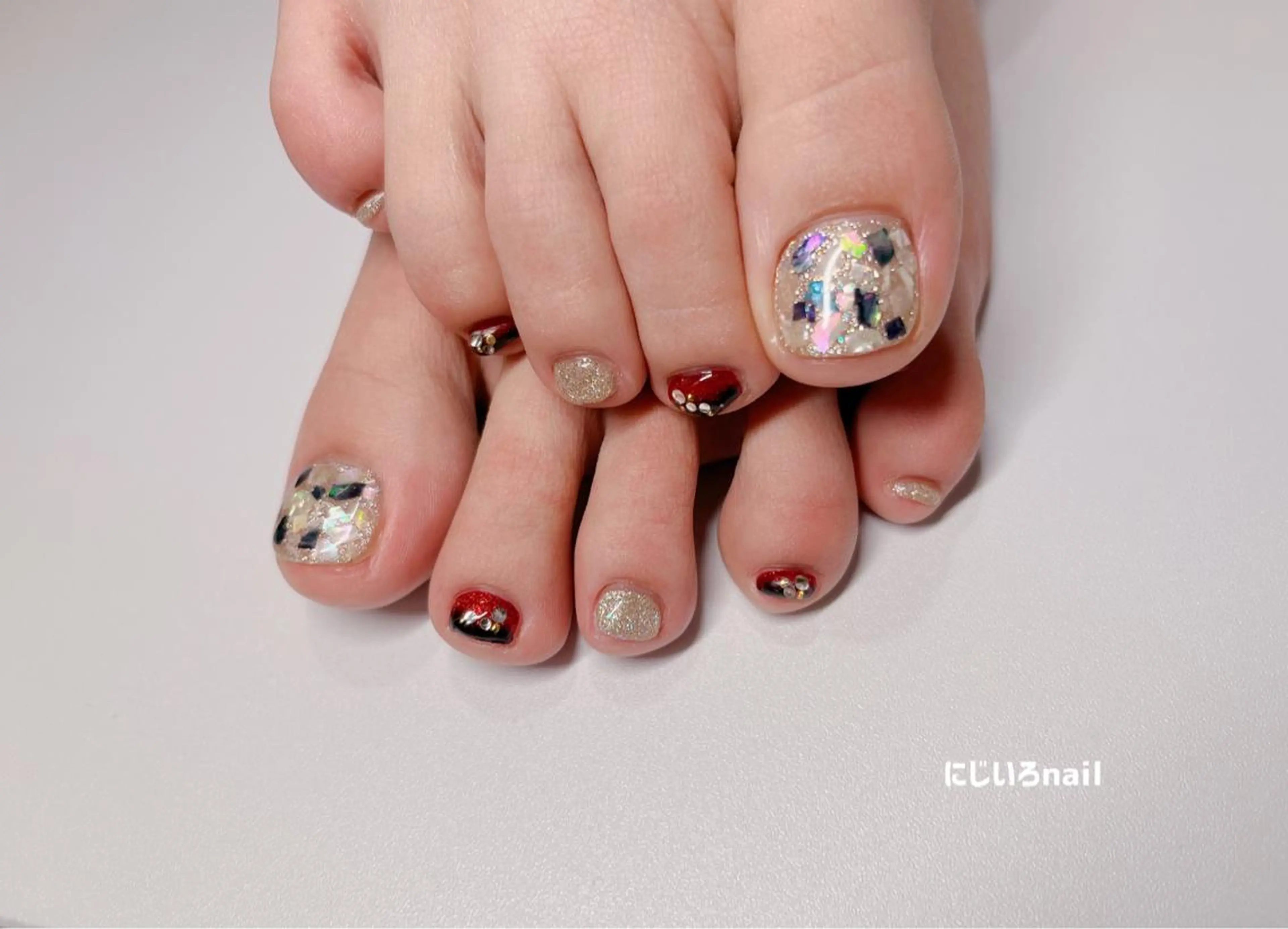 ネイル にじいろ nailのネイルデザイン