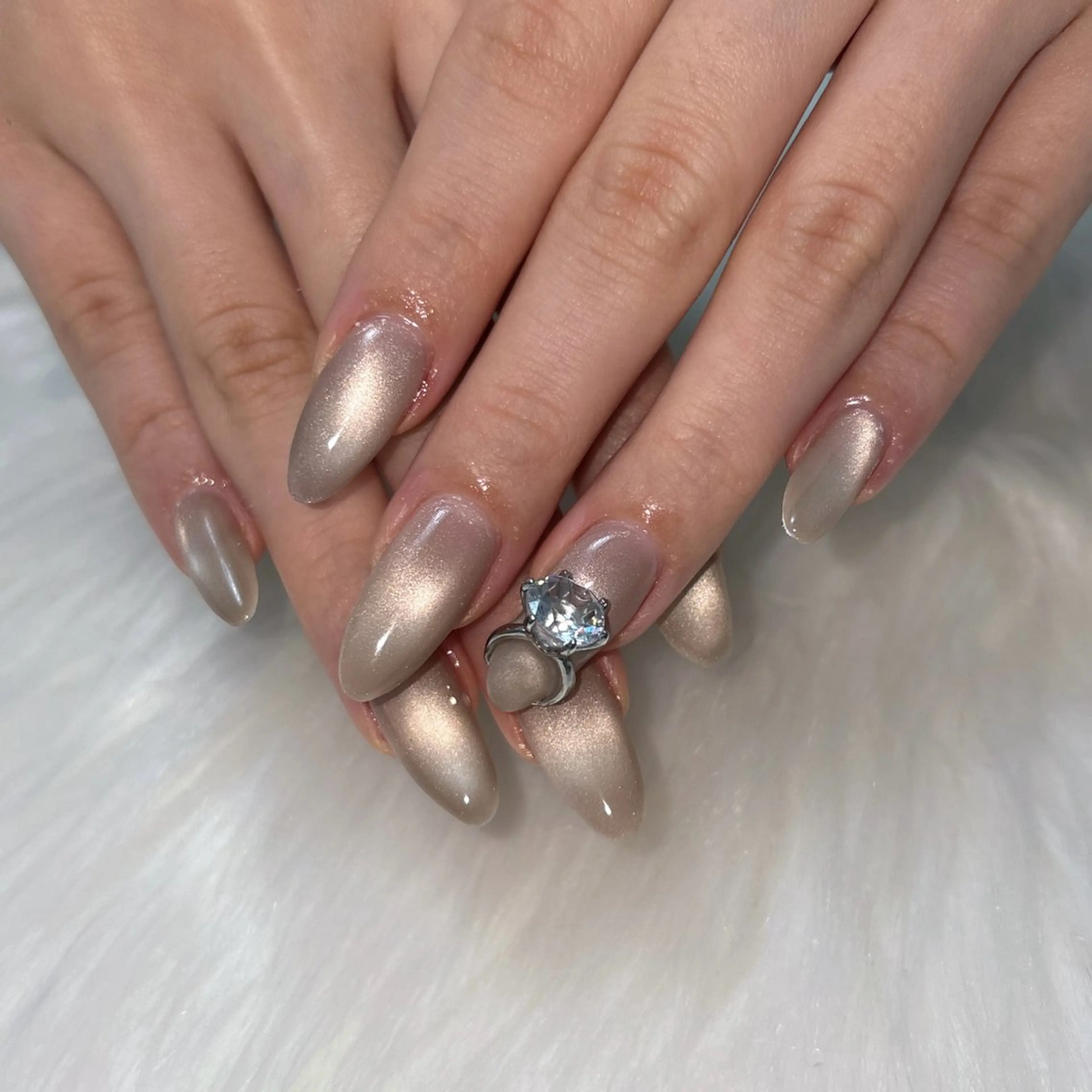 ネイル マグネットネイル ハンドネイル Darling nail salonのネイルデザイン