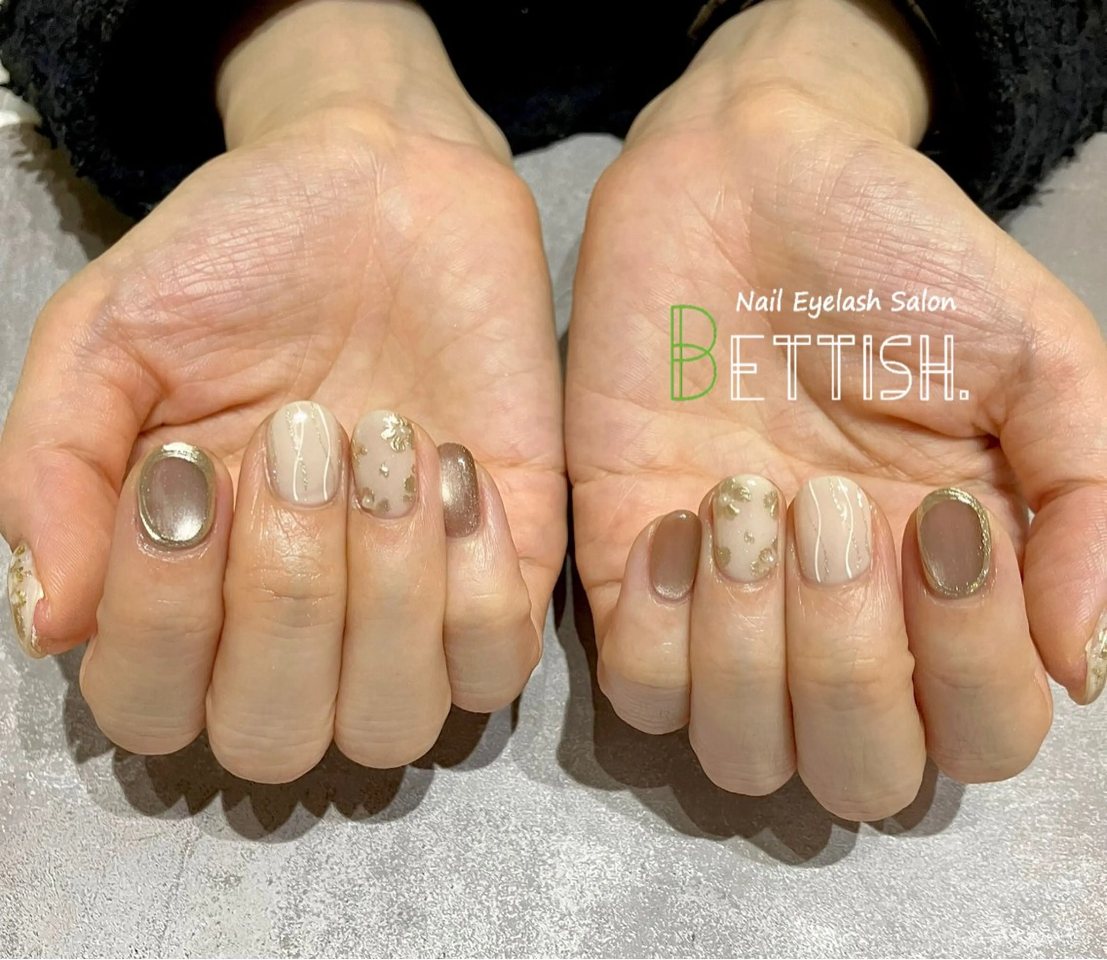 ネイル マグネットネイル ハンドネイル BETTISH. KUMIKO☺︎︎のネイルデザイン