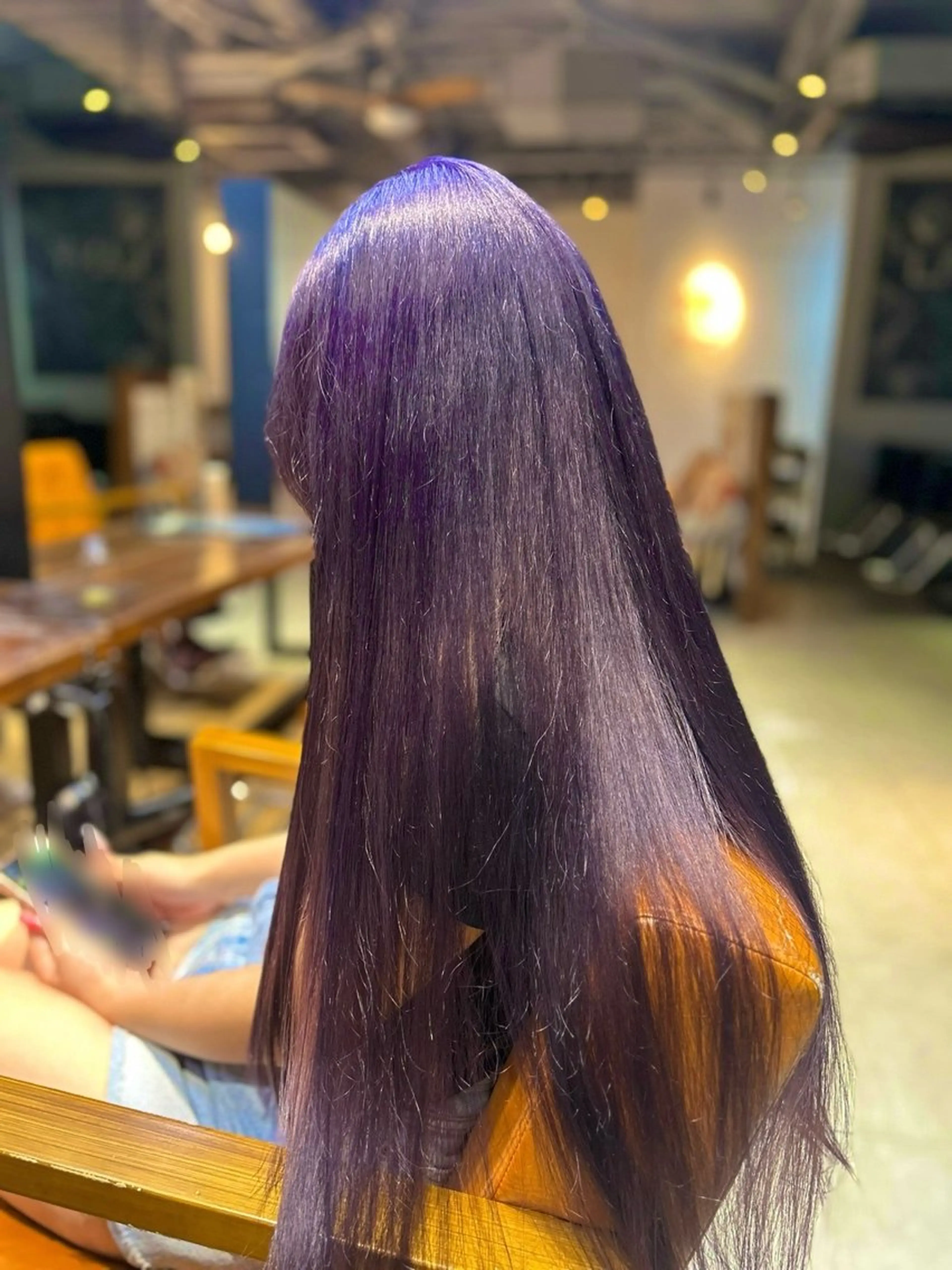 ロング カラー ヘアカラー トリートメント 💖カラー/ブリーチ 💖あつやのヘアスタイル